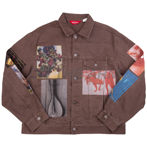 Supreme Brown Daido Moriyama Denim Jacket