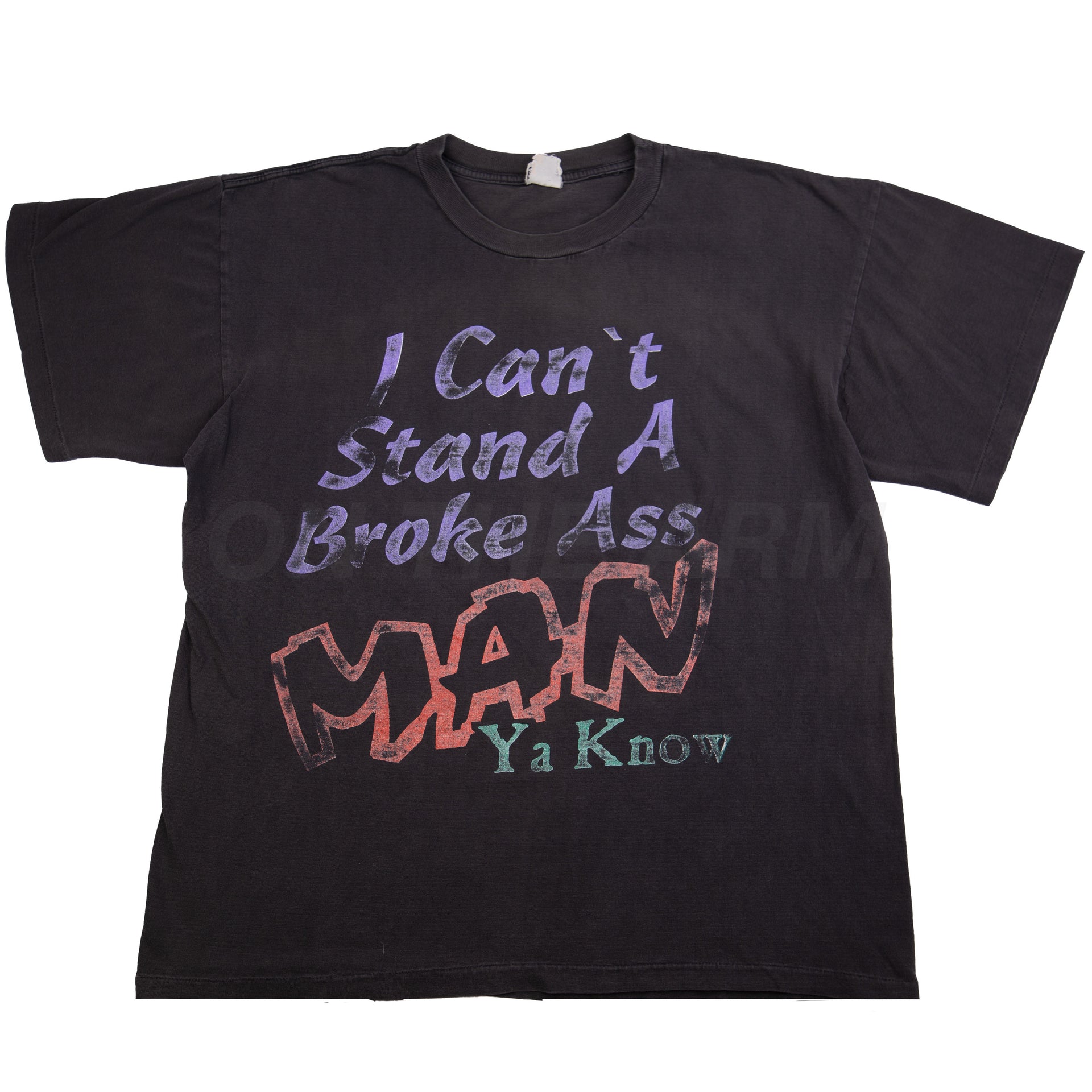 Vintage Black Broke Ass Man Tee (1990's)