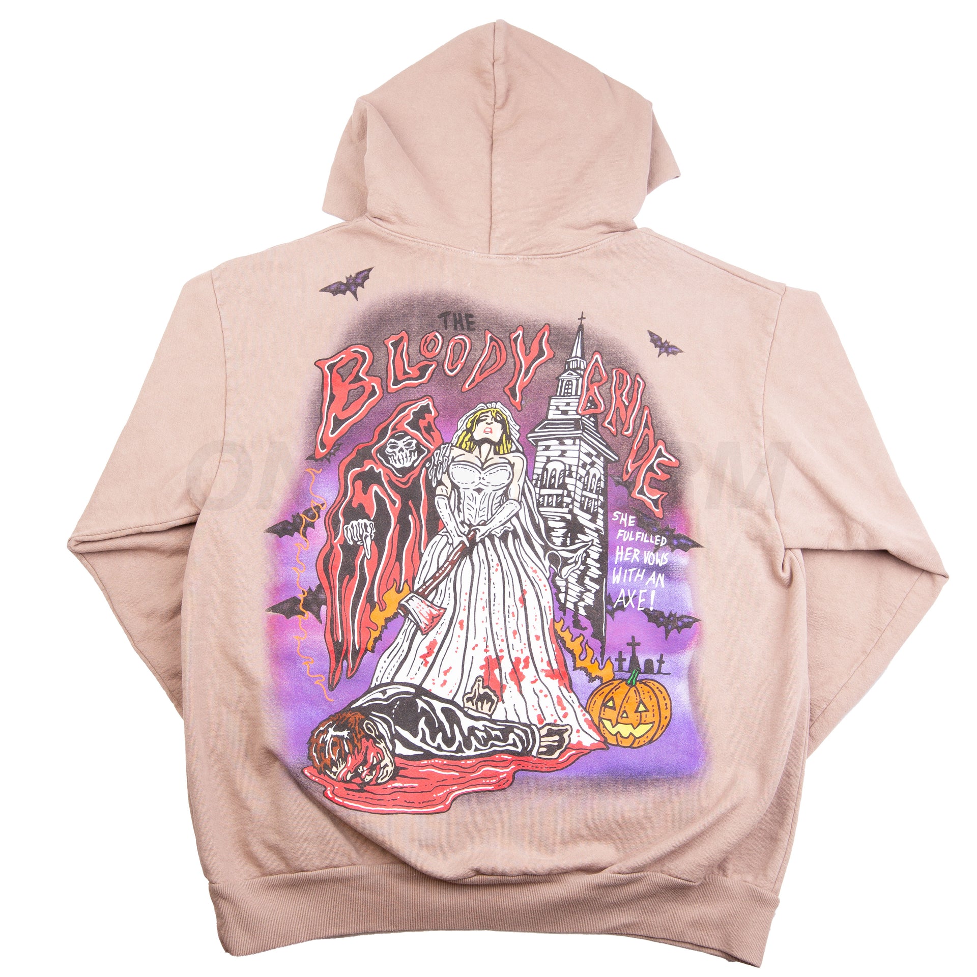 Warren Lotas Brown Bloody Bride Hoodie PRE-OWNED