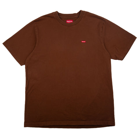 Supreme Brown Small Box Logo Tee PRE-OWNED