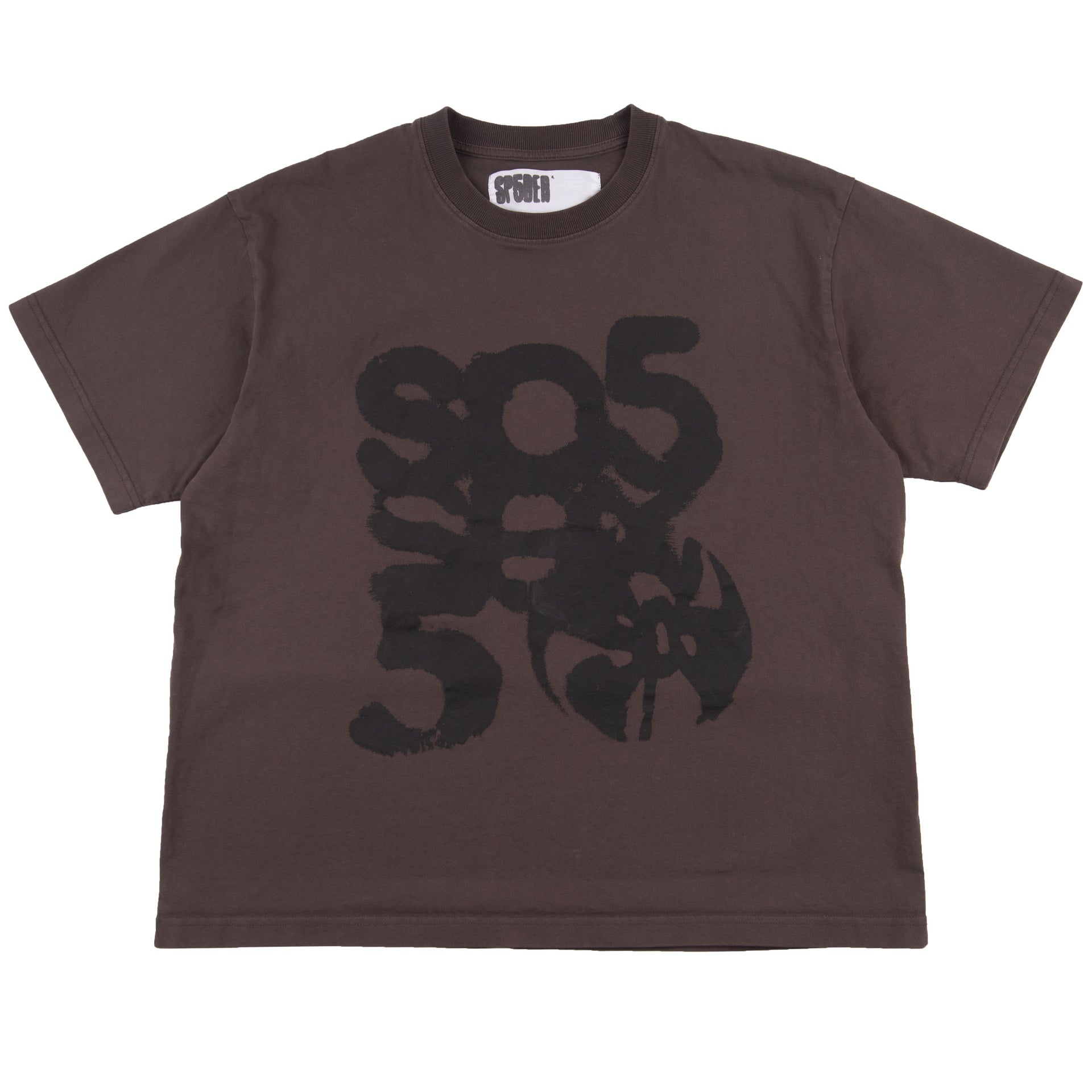 SPIDER Brown SP5 Tee PRE-OWNED