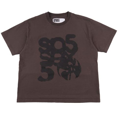 SPIDER Brown SP5 Tee PRE-OWNED