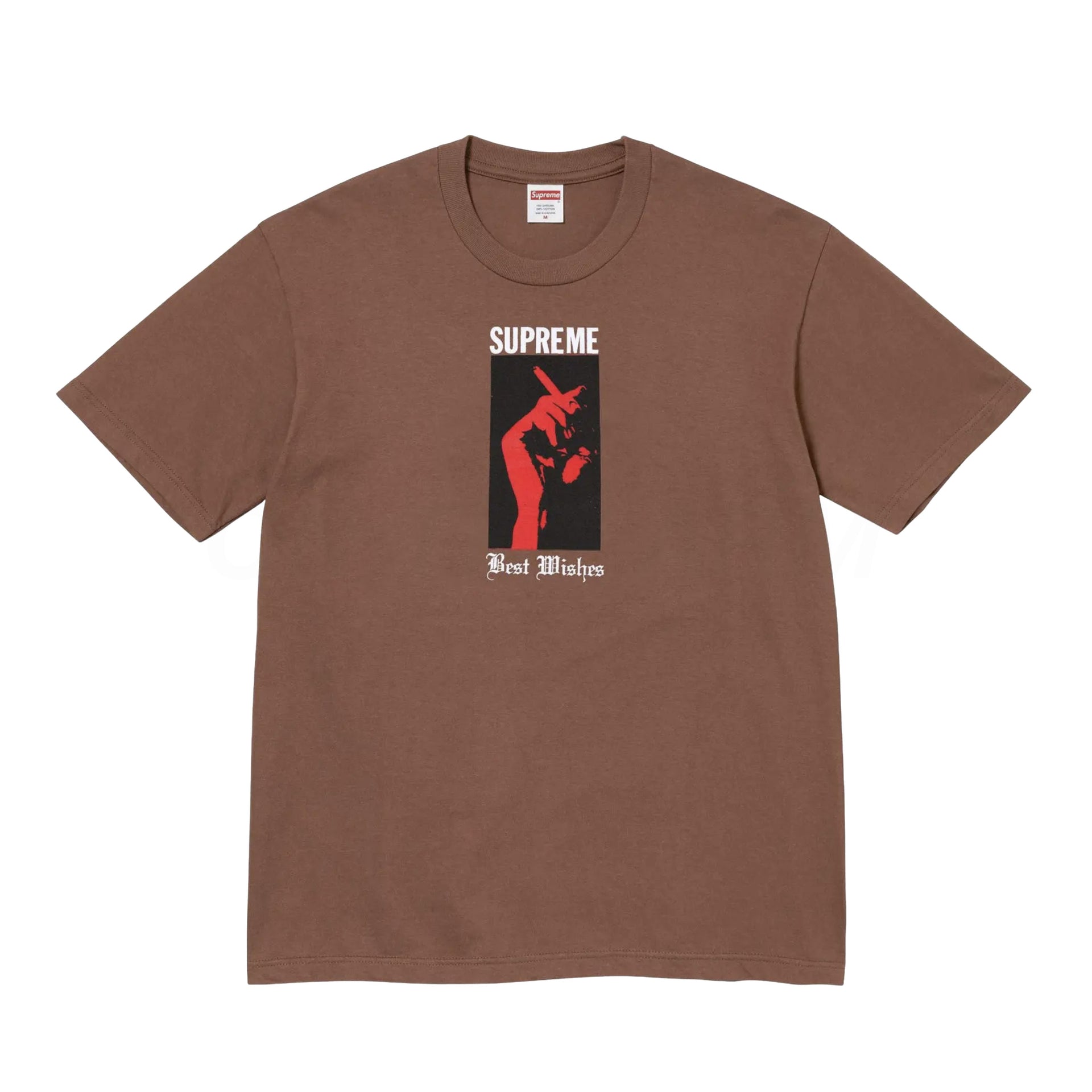 Supreme Brown Best Wishes Tee