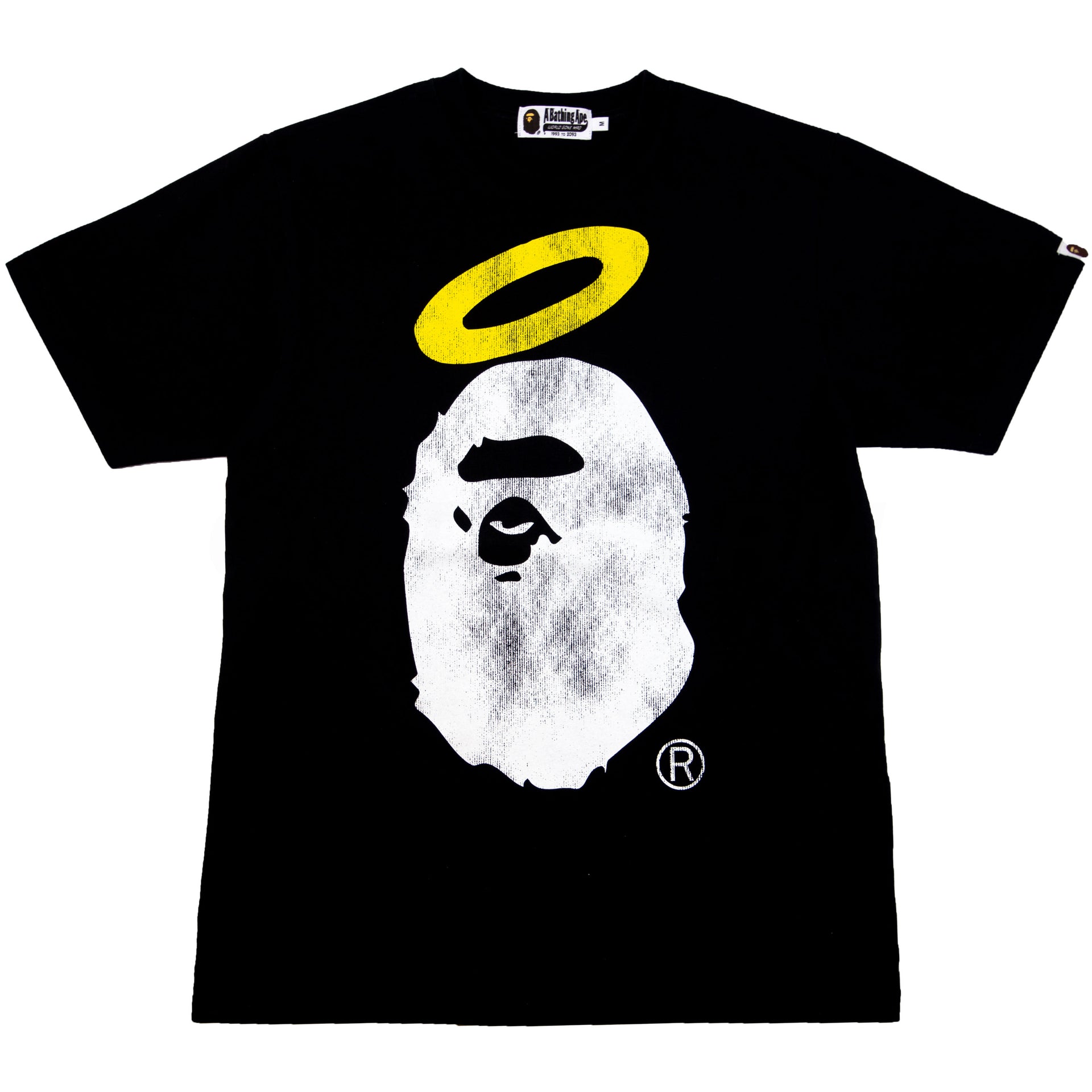 Bape Black Union Ape Head Tee