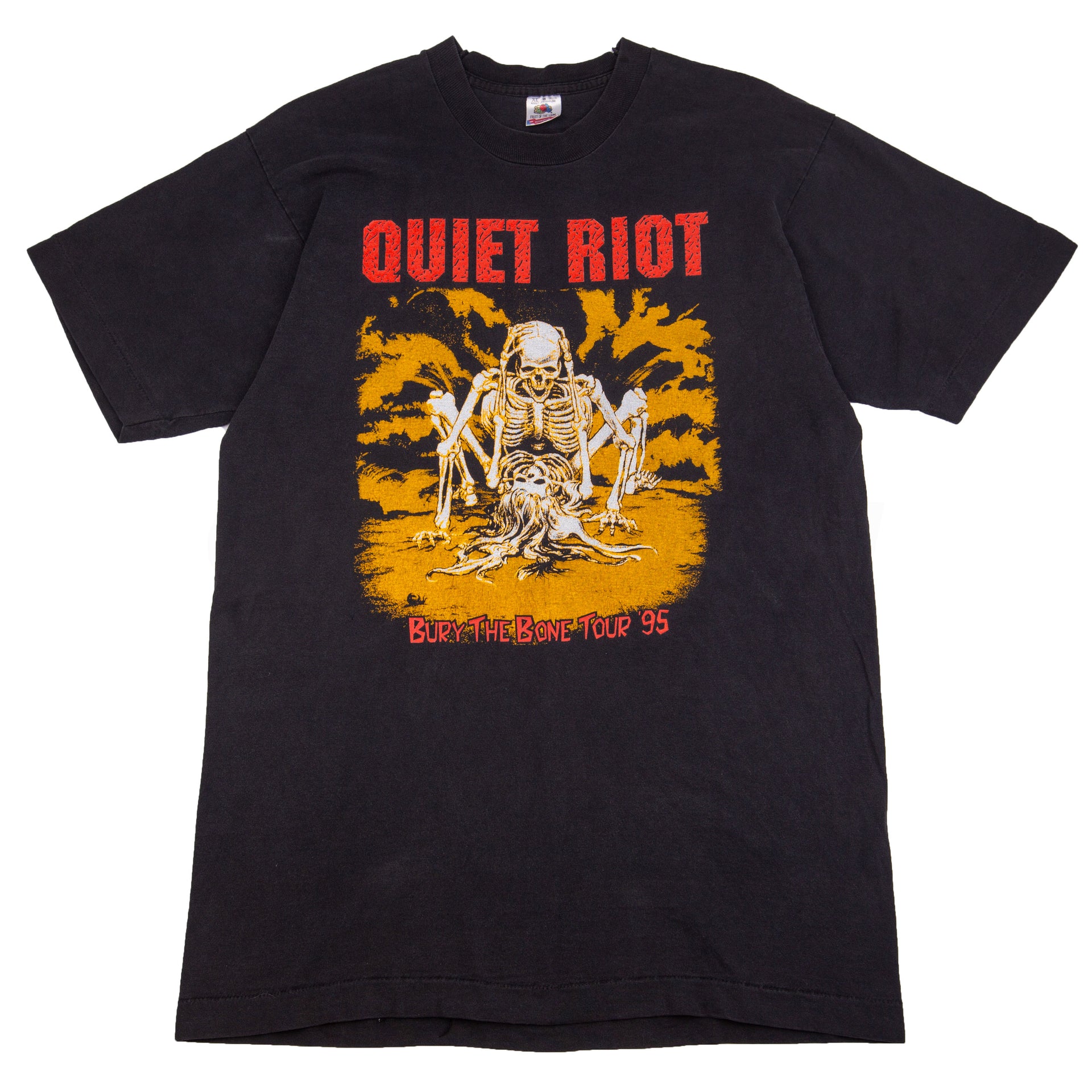 Vintage Black Quiet Riot Bury The Bone Tour Tee (1995)