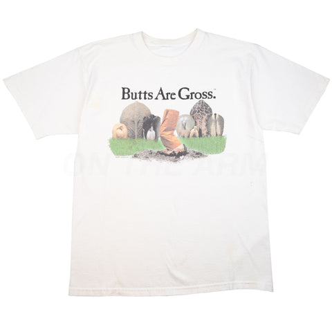 Vintage White Butts Are Gross Tee (1997)