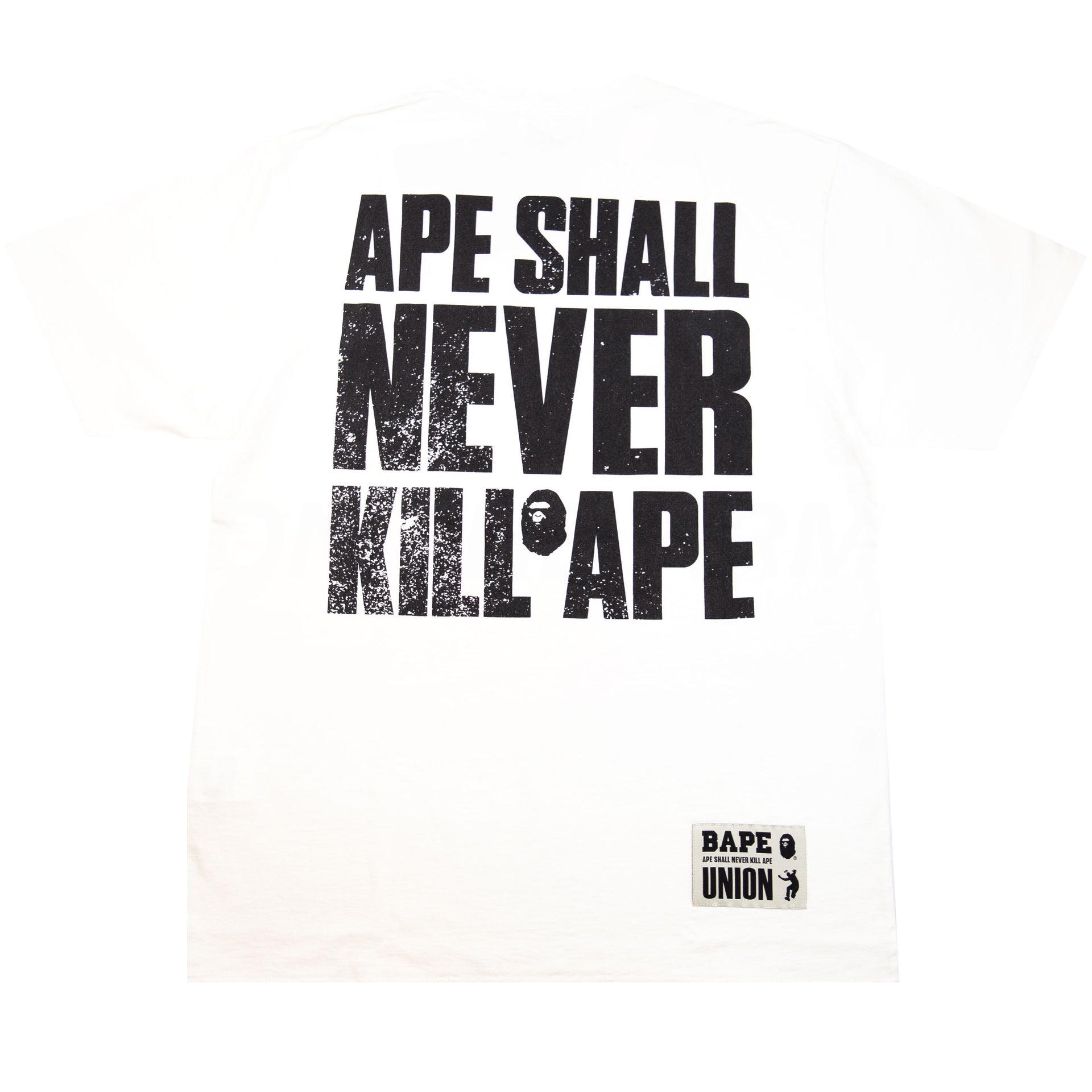 Bape White Union Sta Tee