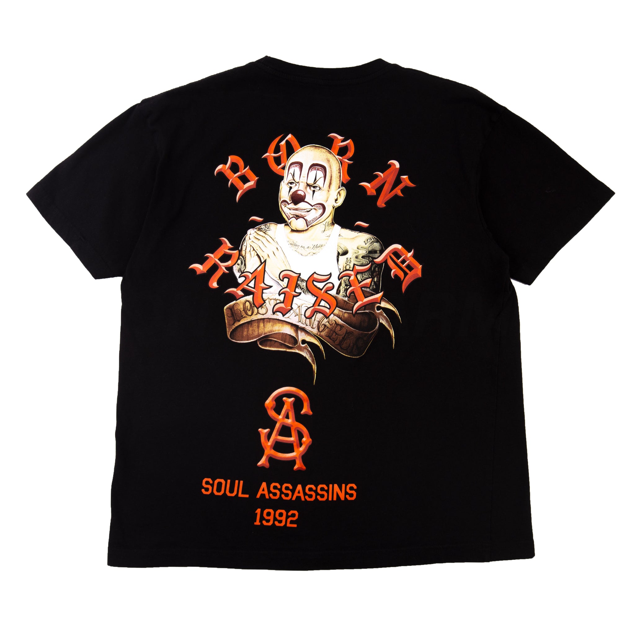 Born x Raised Black Soul Assassins Tee PRE-OWNED