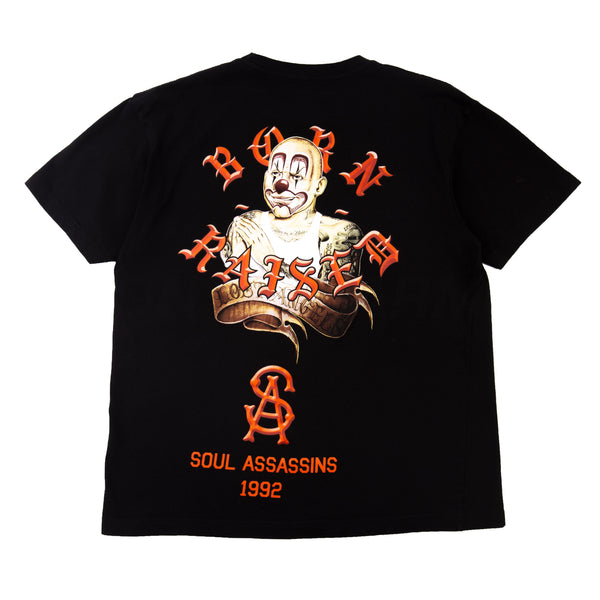 Born x Raised Black Soul Assassins Tee PRE-OWNED