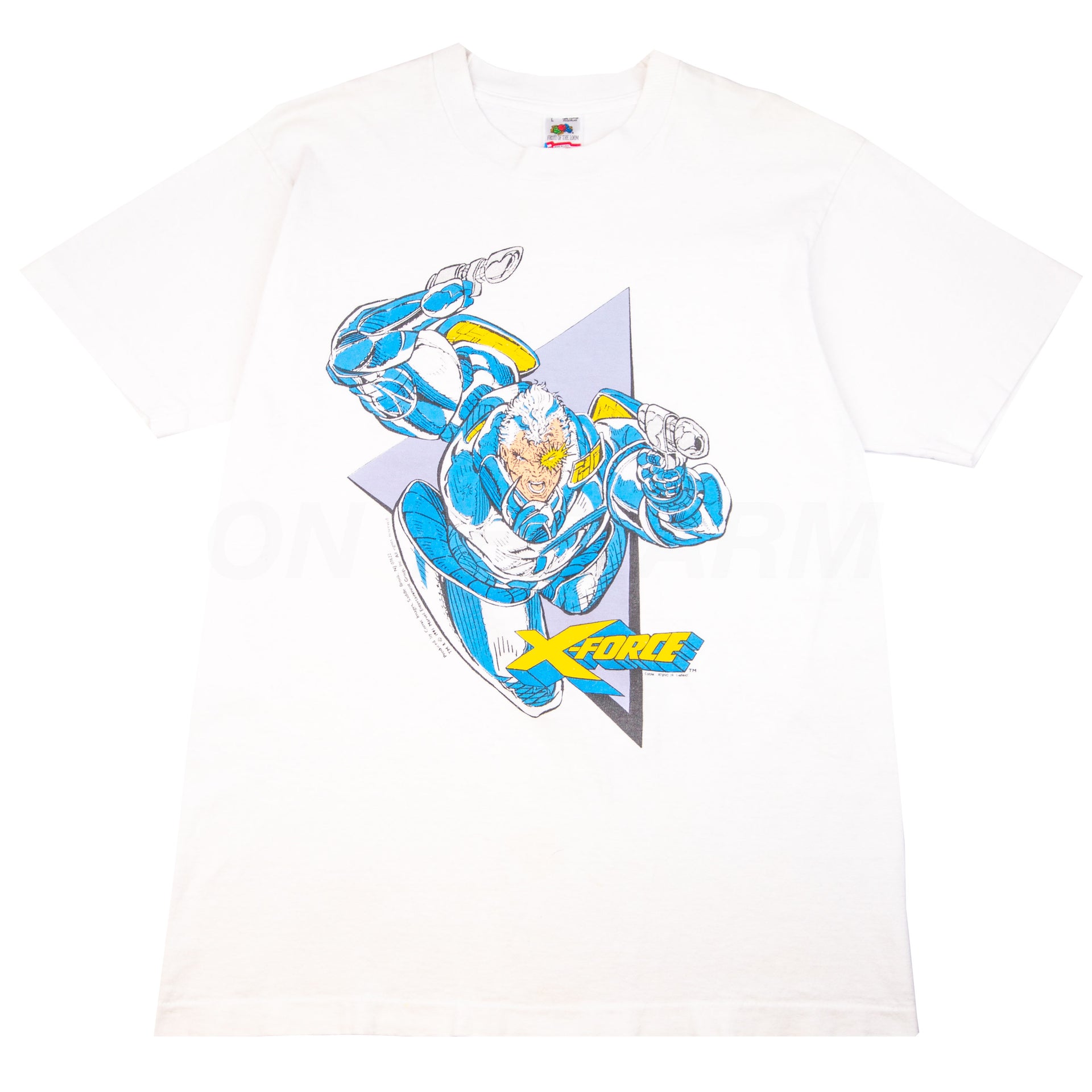 Vintage White X-Force Cable Tee (1993)