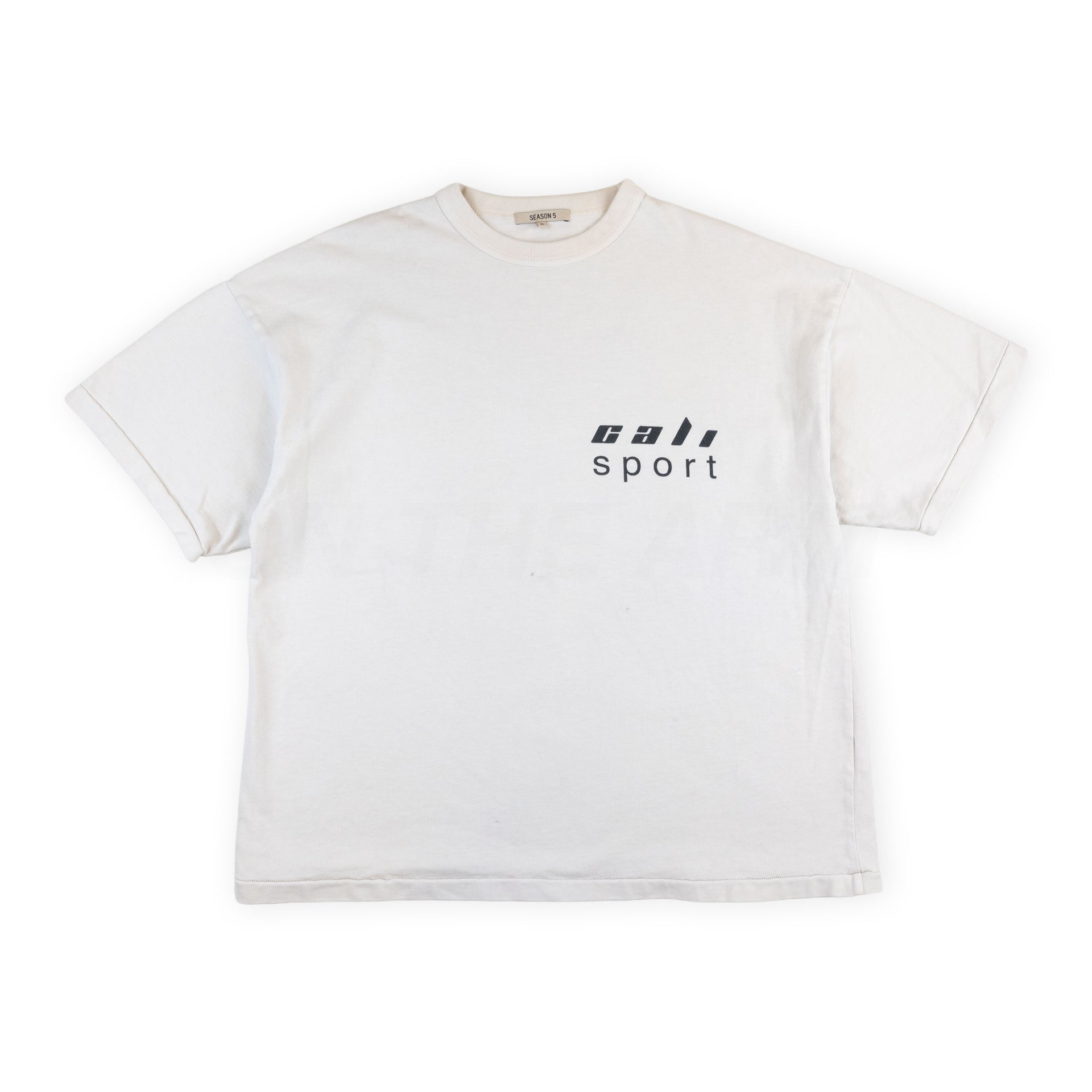 Kanye West Natural Yeezy Season 5 Cali Sport Tee PRE-OWNED