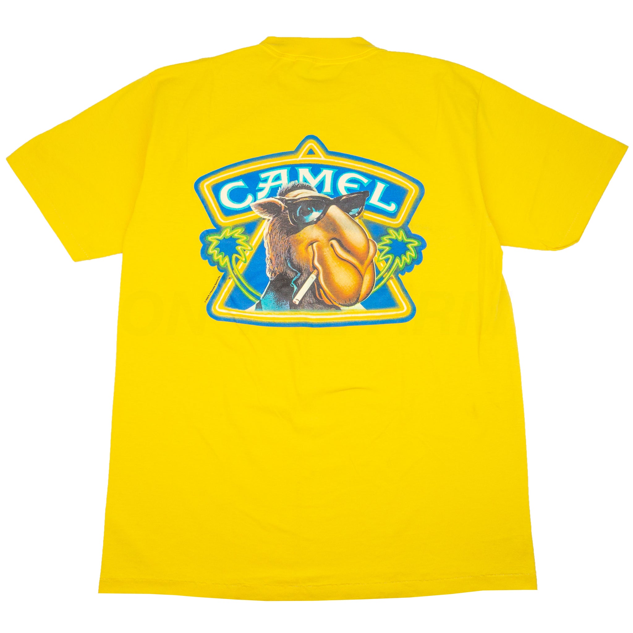 Vintage Yellow Camel Pocket Tee (1989)