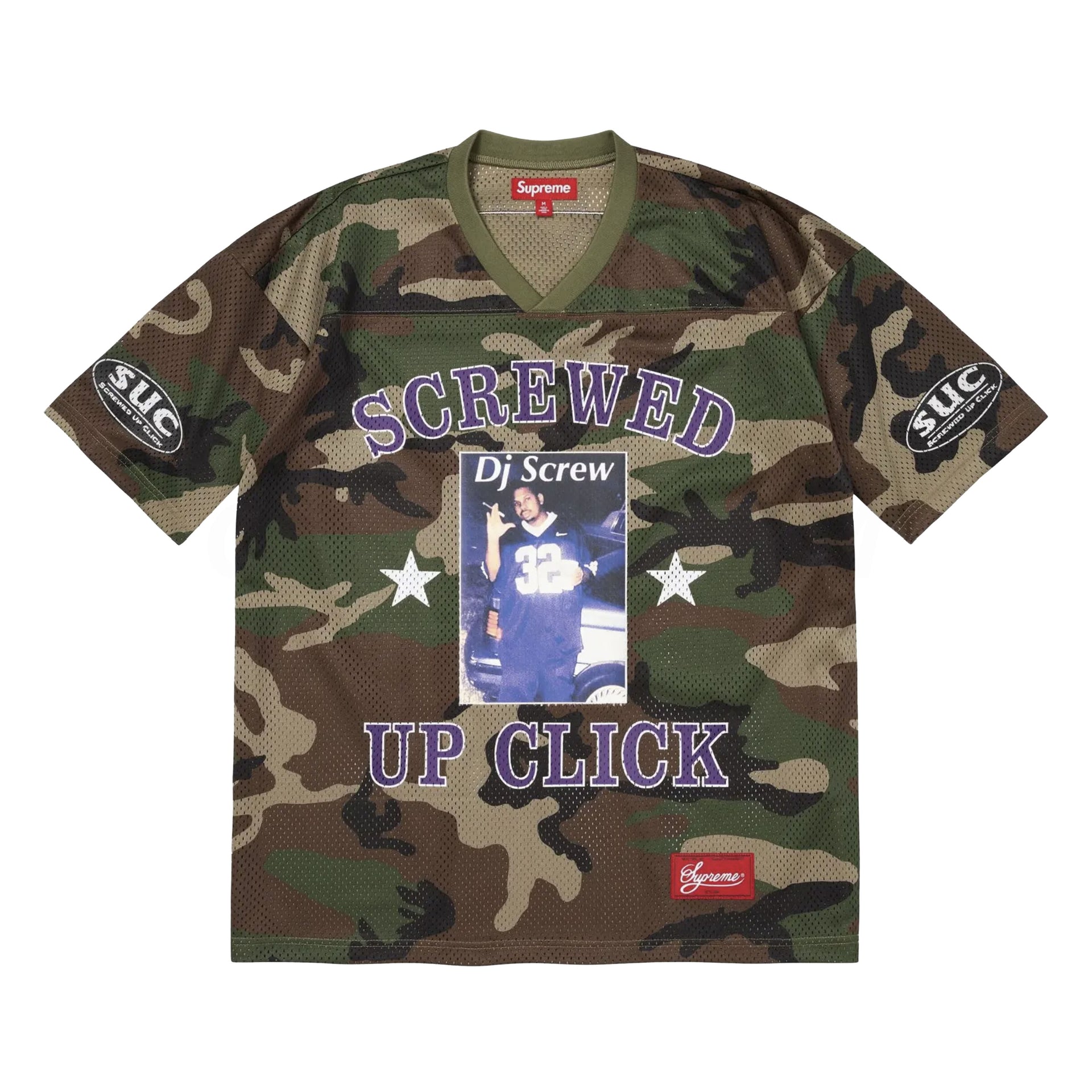 Supreme Camo DJ Screw Jersey