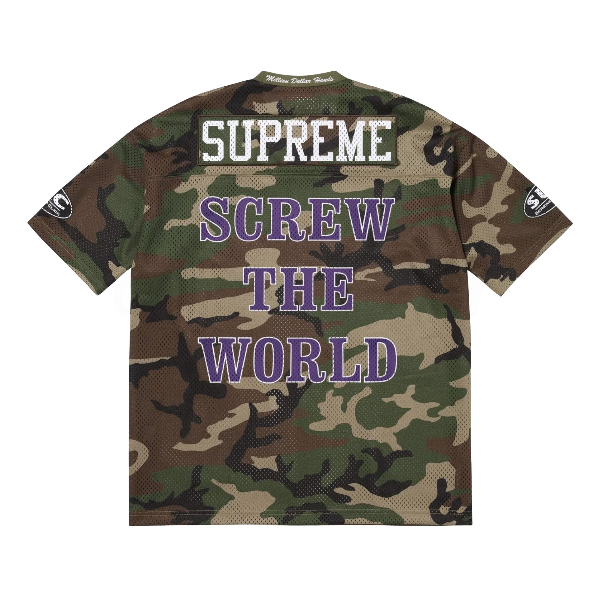 Supreme Camo DJ Screw Jersey