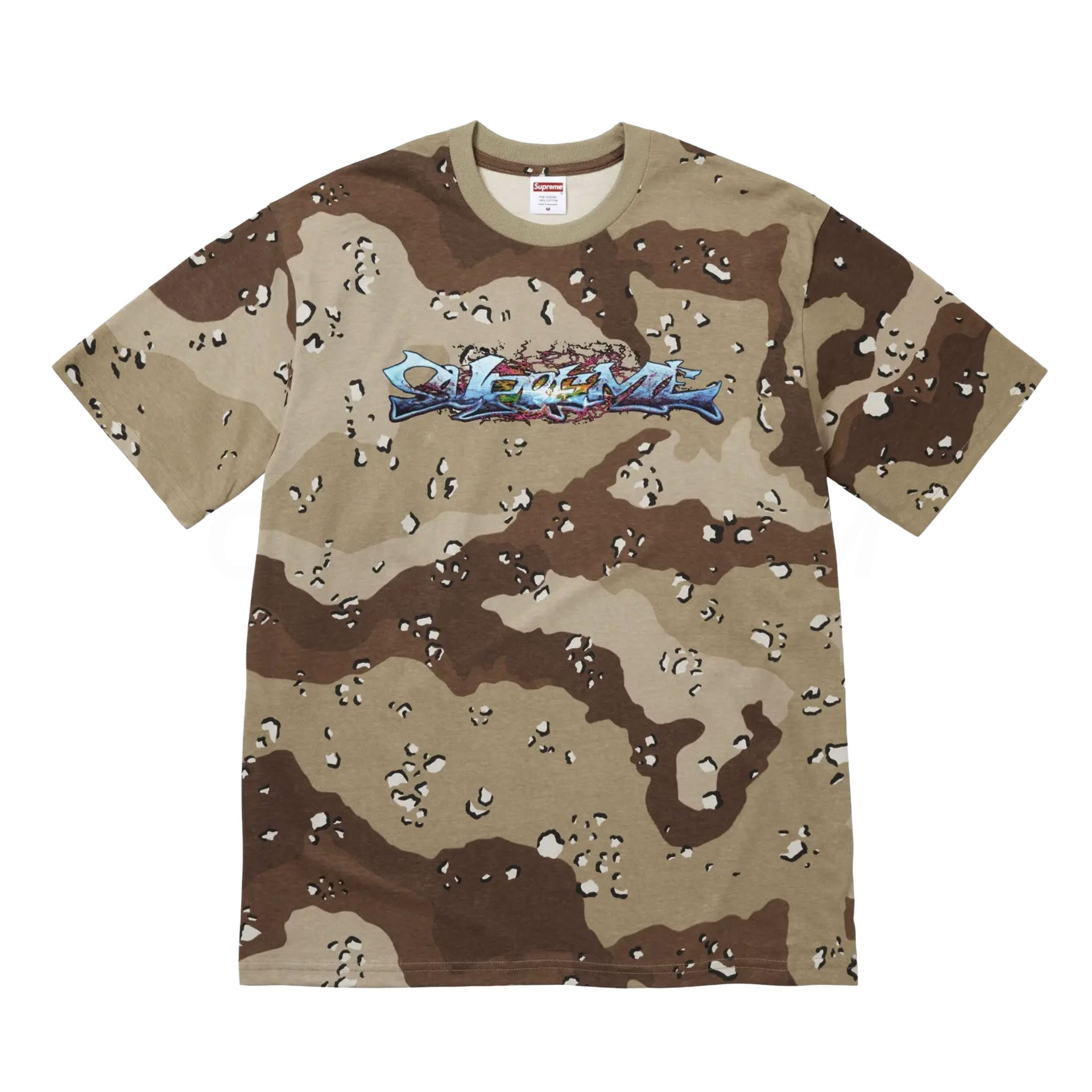 Supreme Chip Camo Tag Tee