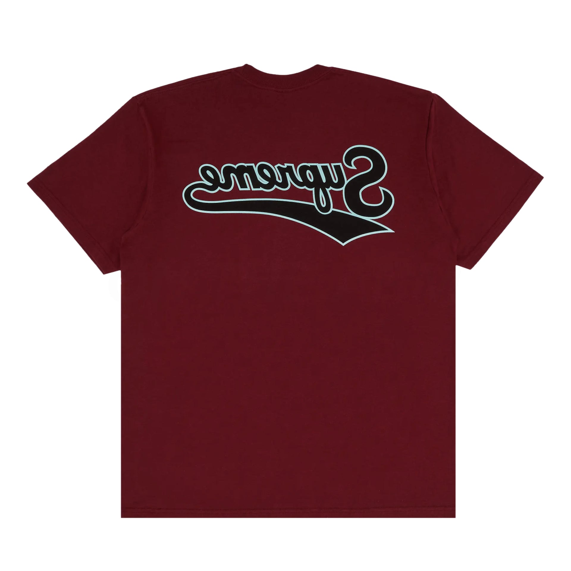 Supreme Cardinal Backwards Tee