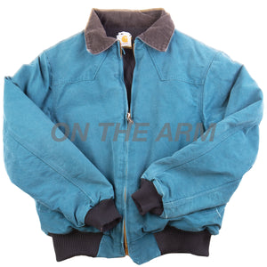 Vintage Teal Carhartt Santa Fe Work Jacket