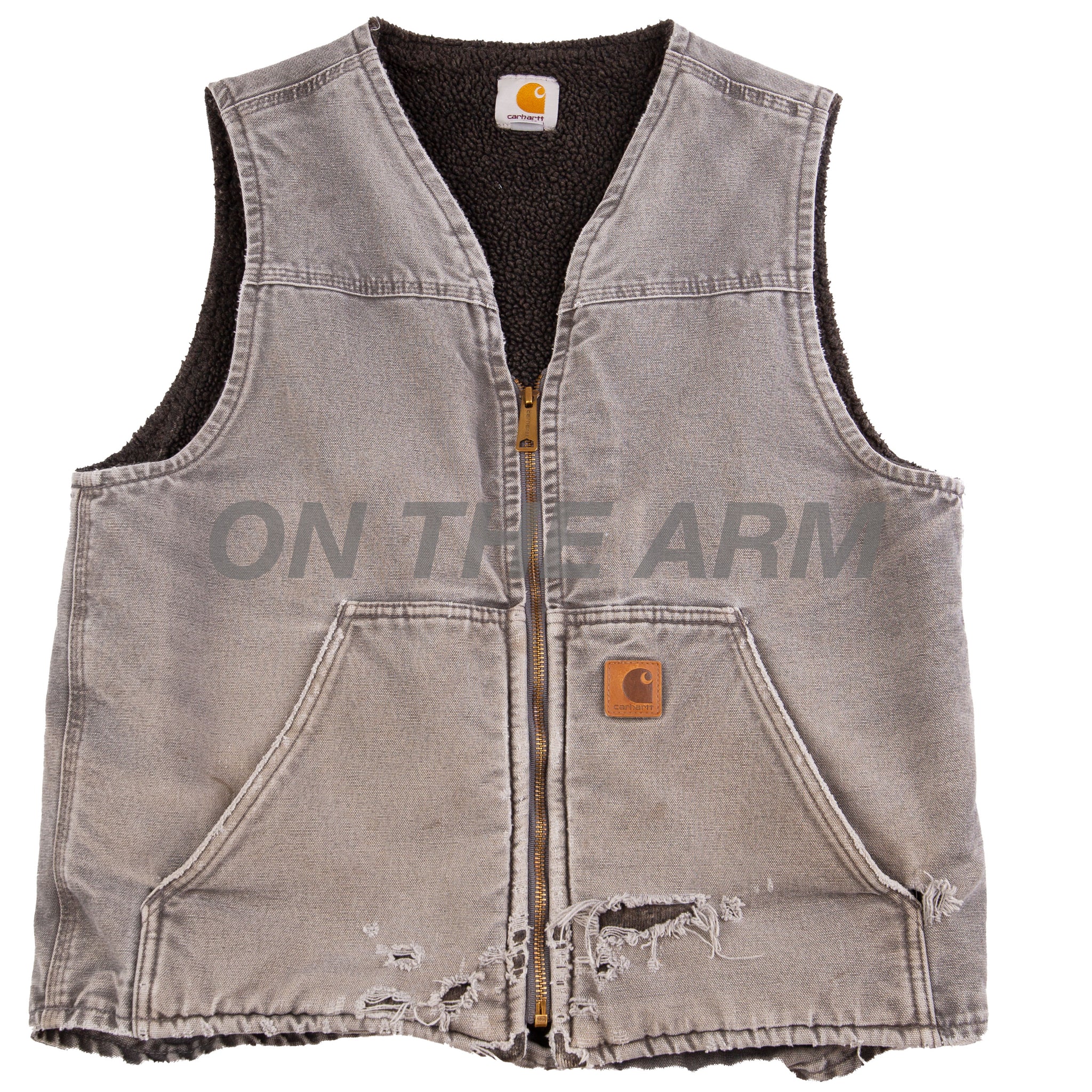 Vintage Grey Carhartt Vest (2000's)