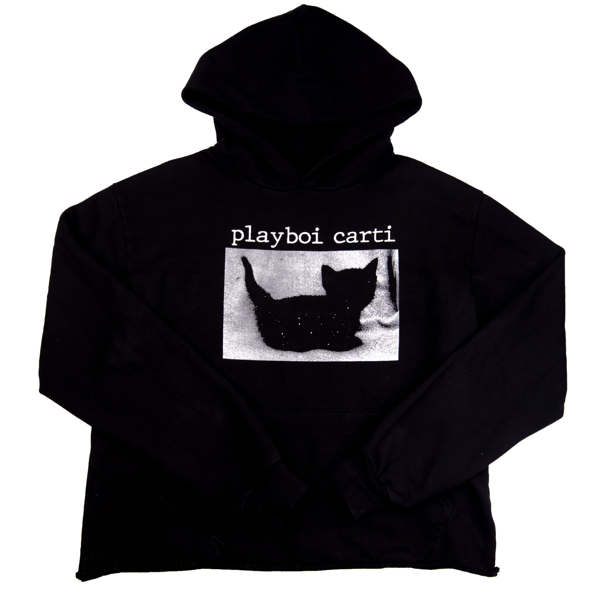 Playboi Carti Black WLR Cat Hoodie PRE-OWNED