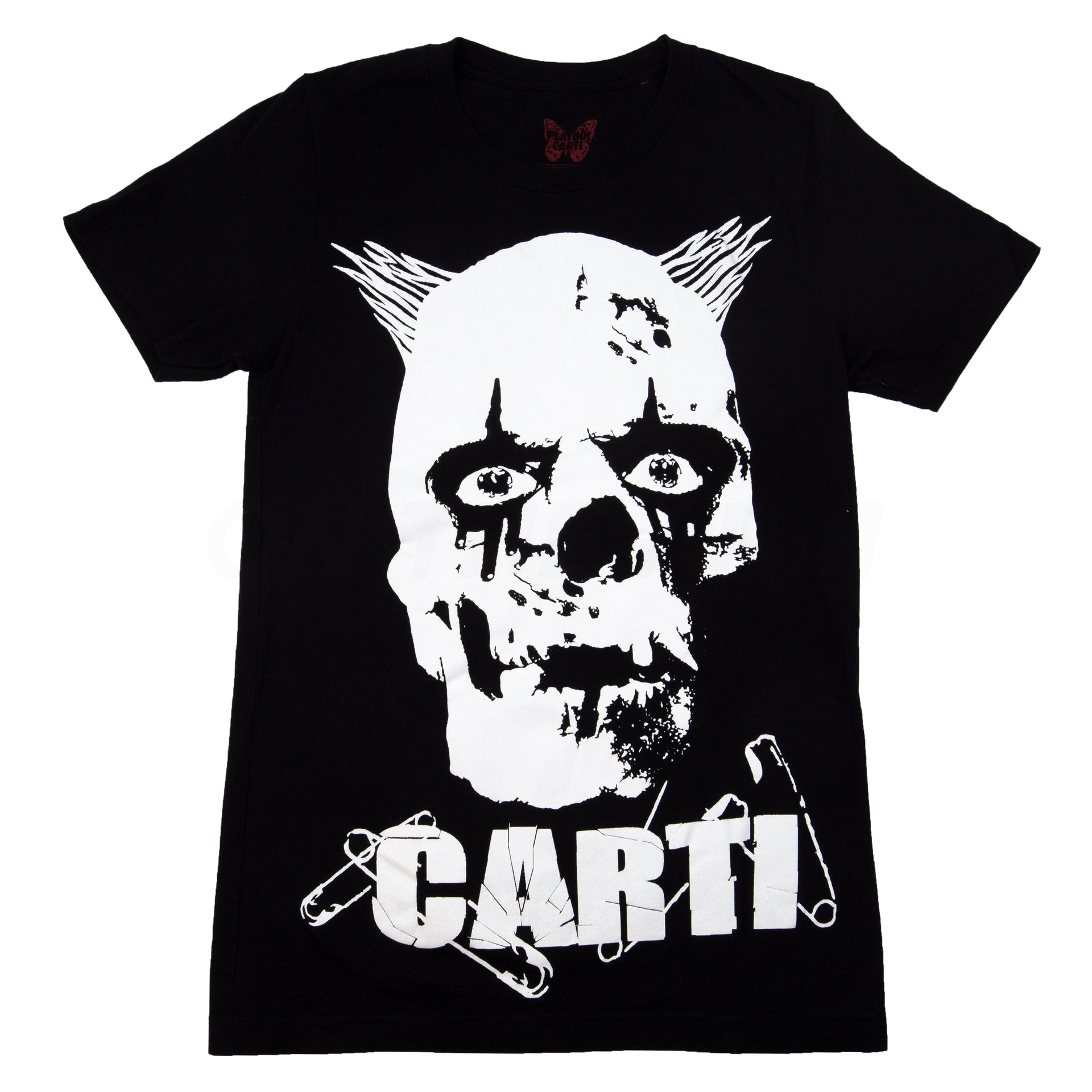 Playboi Carti Black Skull Tee (2017) PRE-OWNED