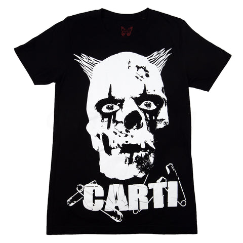 Playboi Carti Black Skull Tee (2017) PRE-OWNED