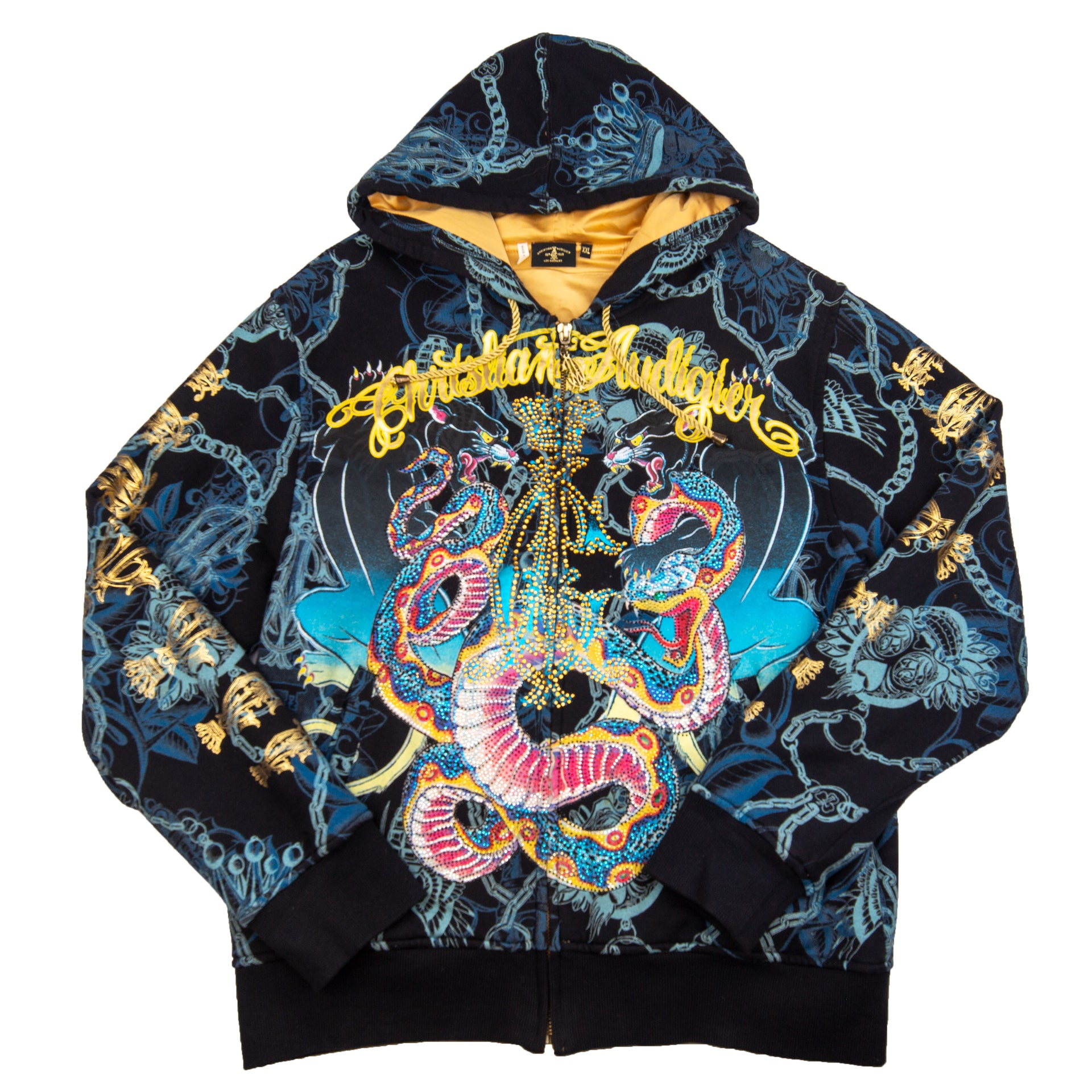 Vintage Christian Audigier Panther Zip Up (2000's)