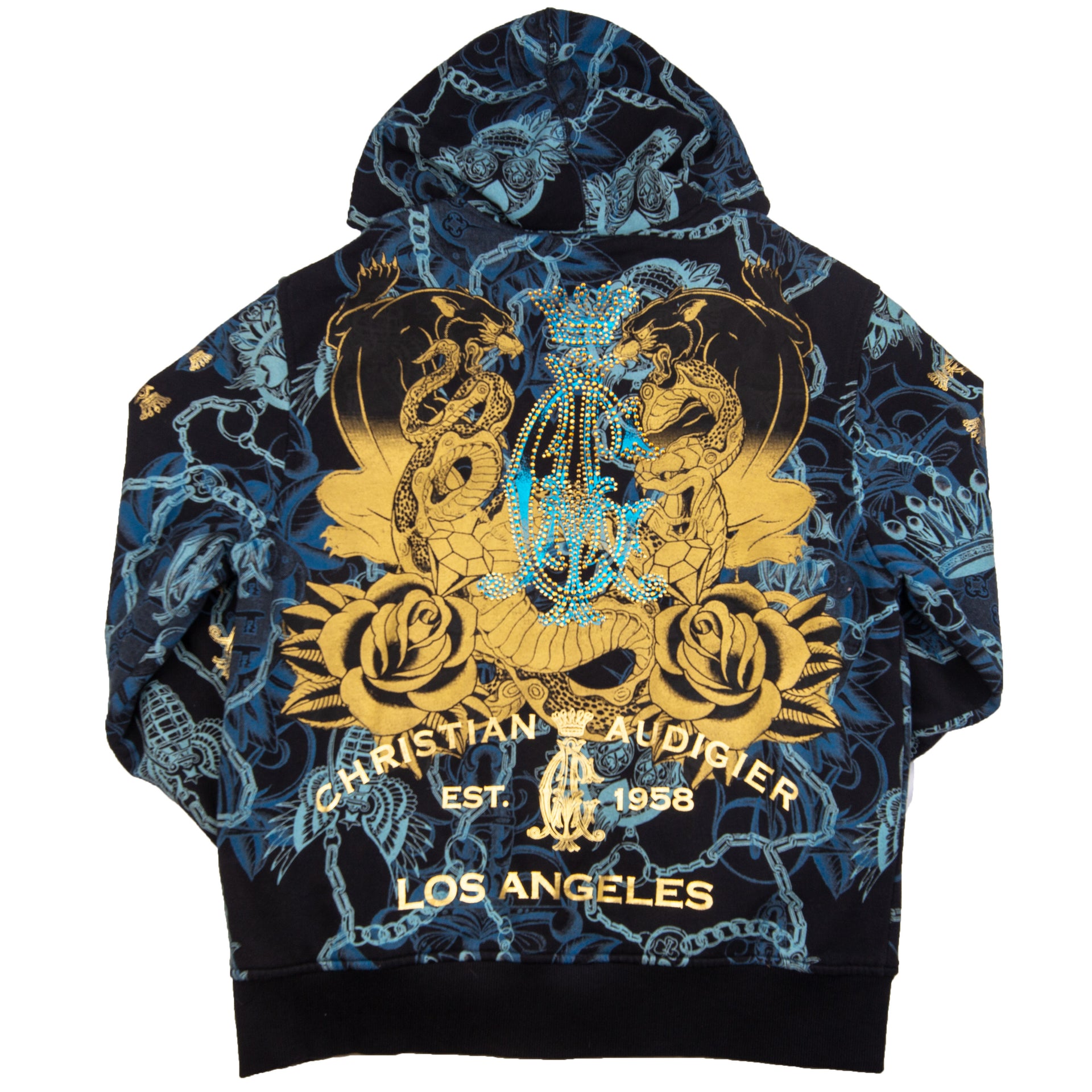 Vintage Christian Audigier Panther Zip Up (2000's)