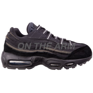 Nike Black CDG Air Max 95 PRE-OWNED