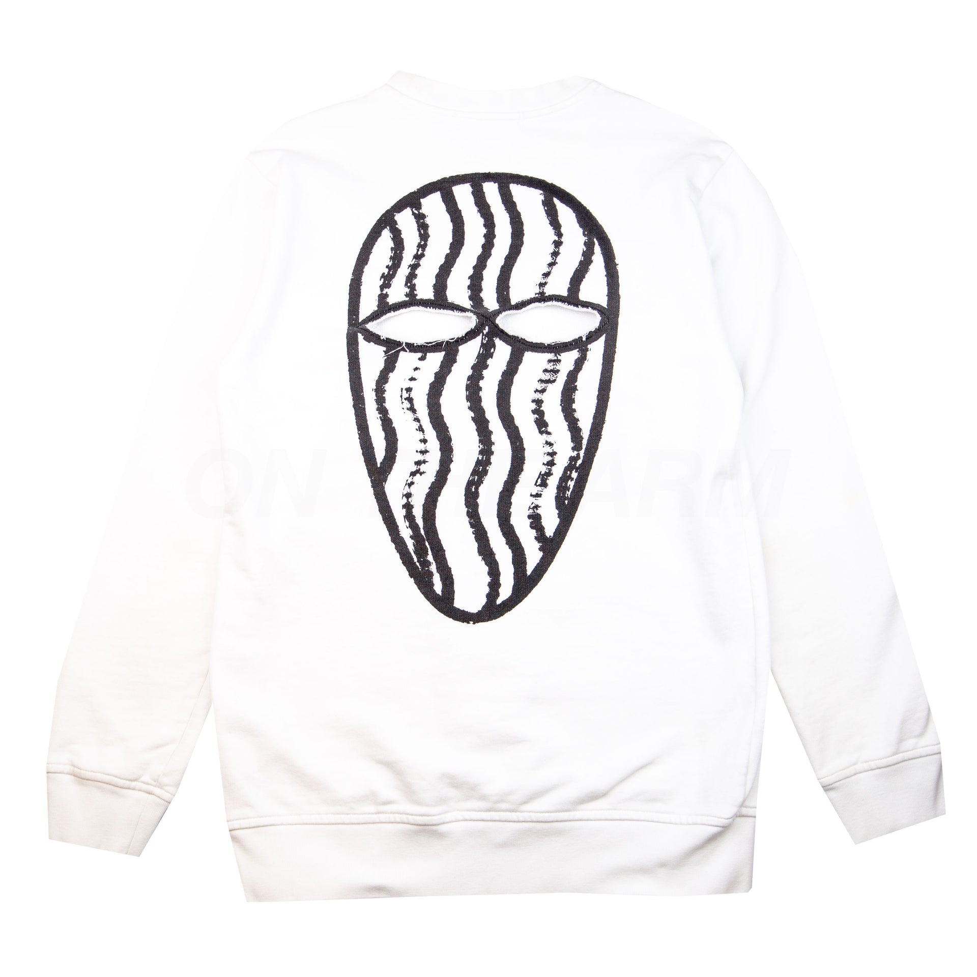 CDG White Facemask Crew PRE-OWNED