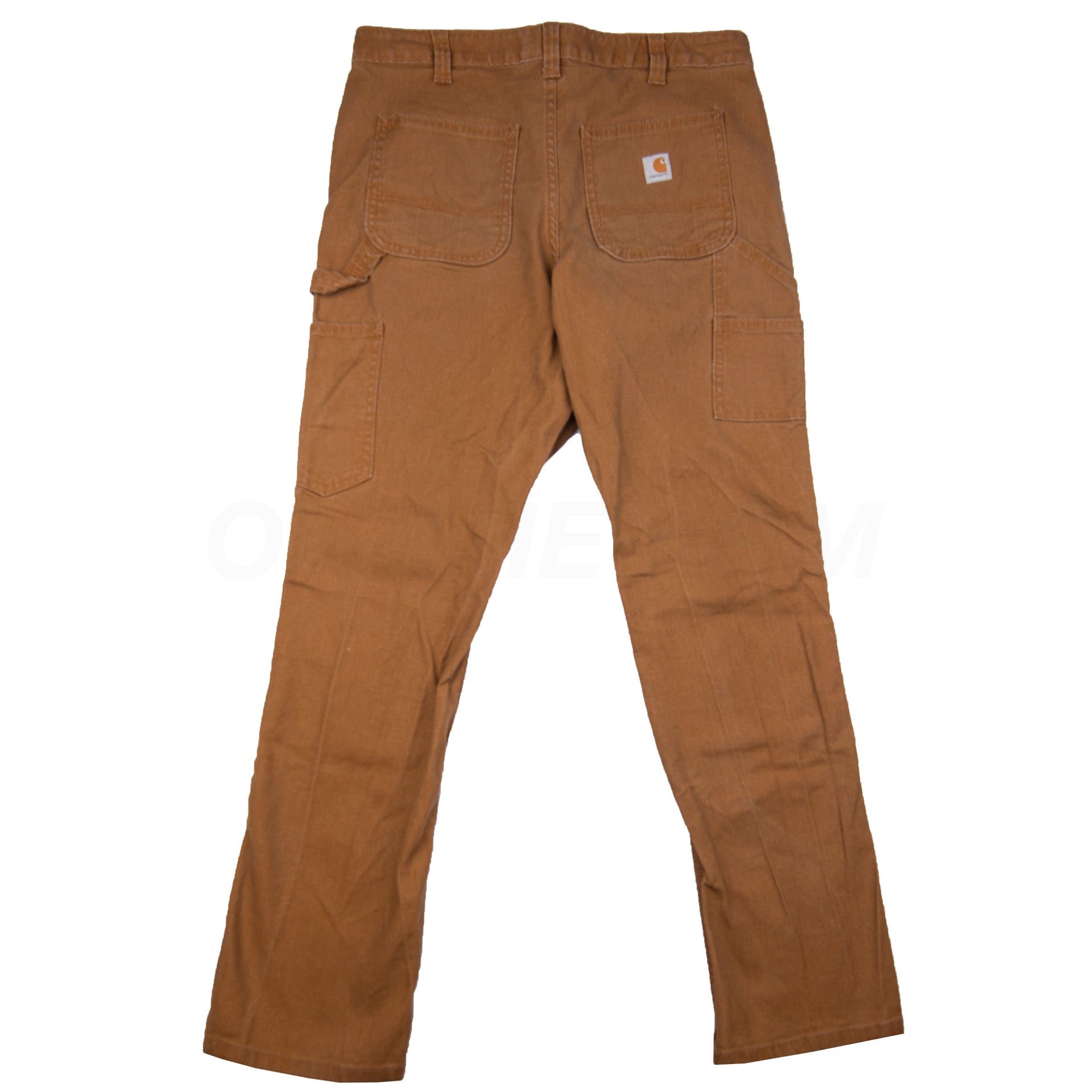 Carhartt Tan Double Knee Slim Fit Pants PRE-OWNED
