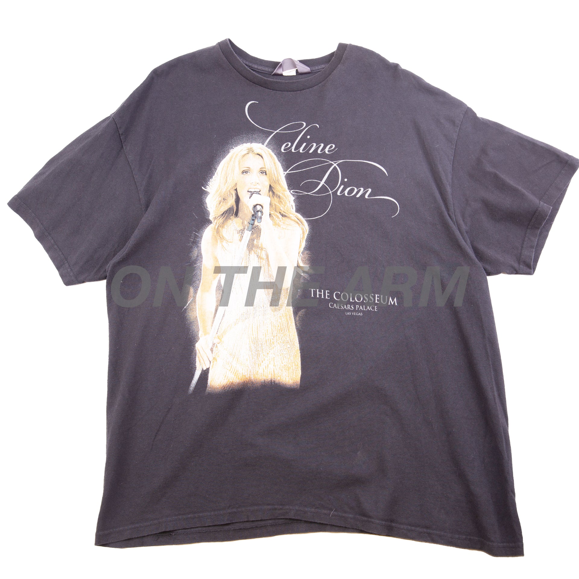 Vintage Black Celine Dion Tee