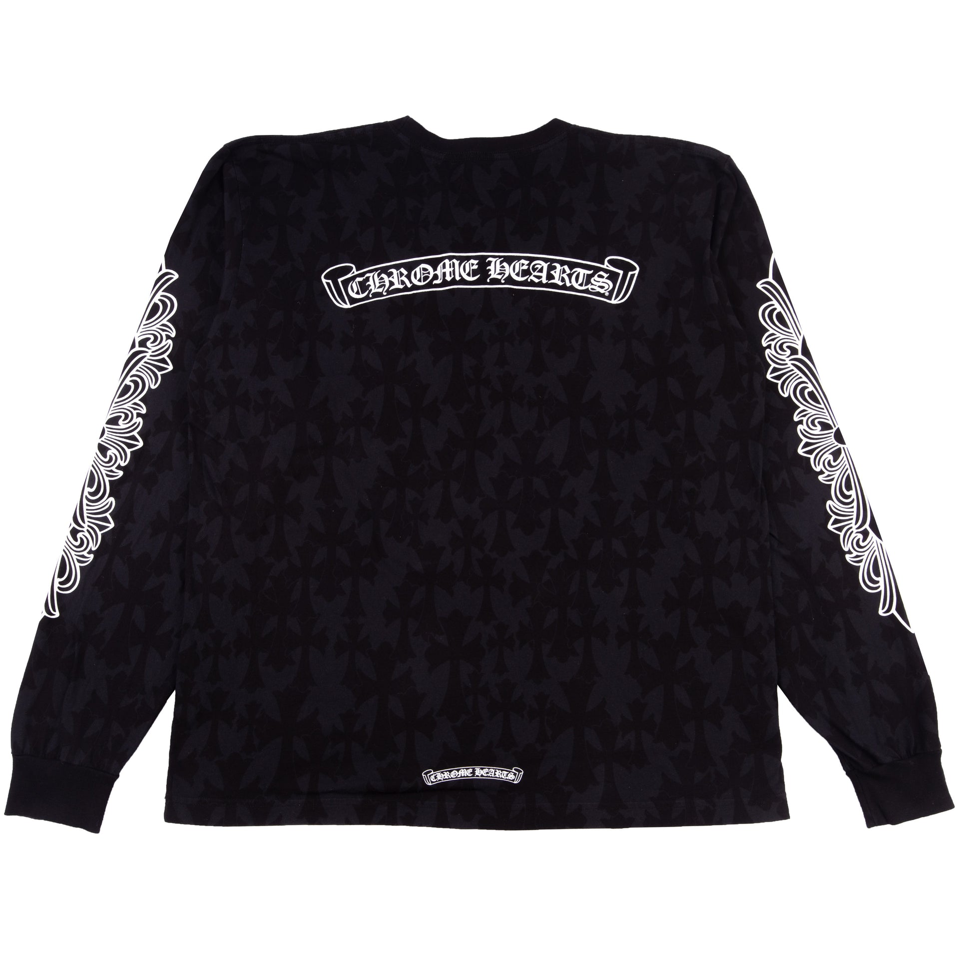 Chrome Hearts Black All Over Cemetary L/S PRE-OWNED