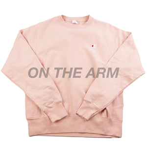 Vintage Champion Salmon Reverse Weave Crew