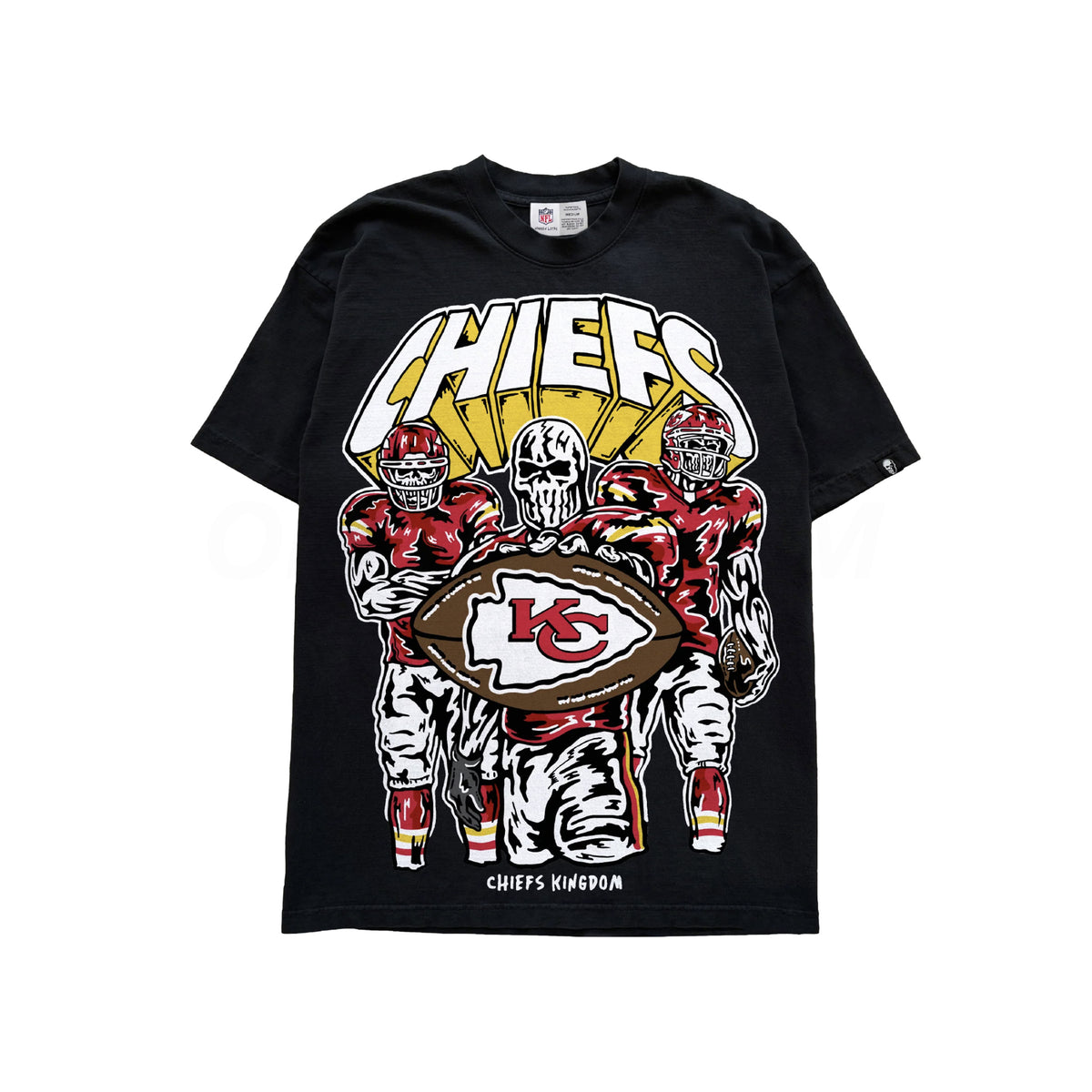 Warren Lotas Black Kansas City Chiefs Tee