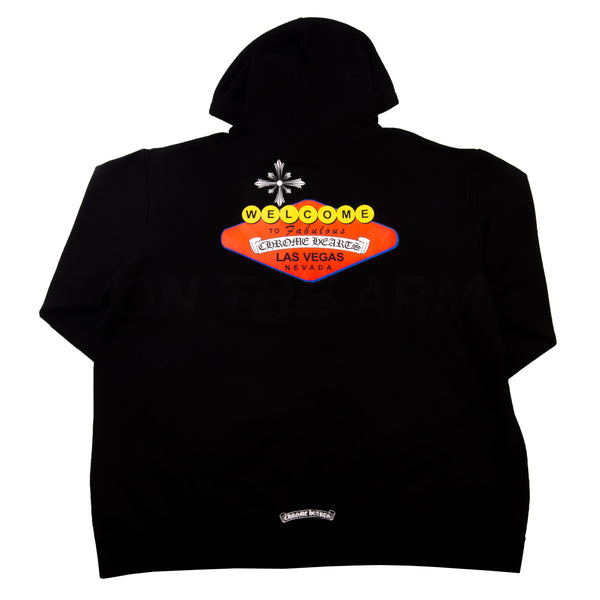 Chrome Hearts Black Las Vegas Sign Hoodie