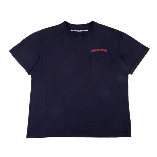 Chrome Hearts Black Matty Boy Chomper Pocket Tee PRE-OWNED