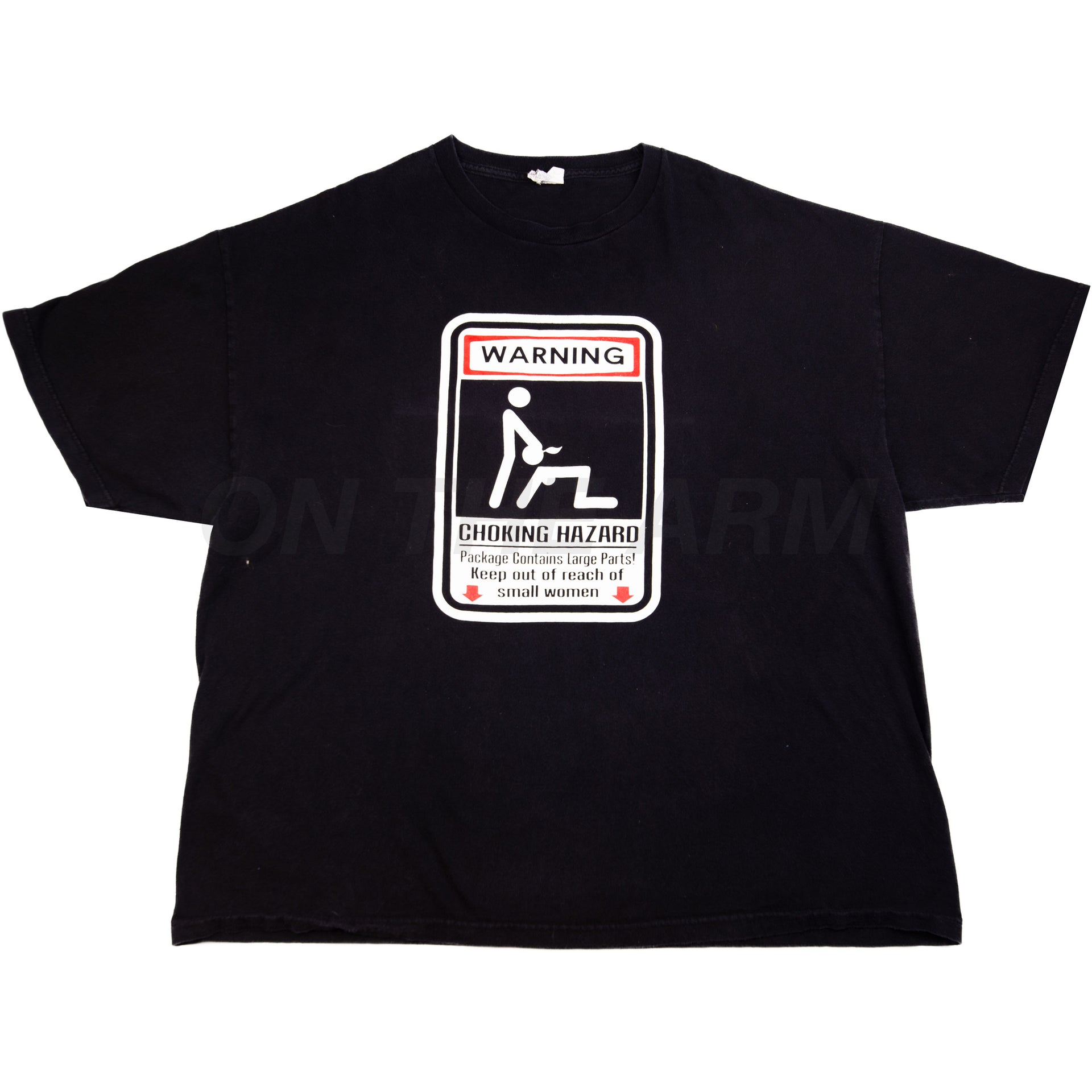 Vintage Black Choking Hazard Tee (2000's)