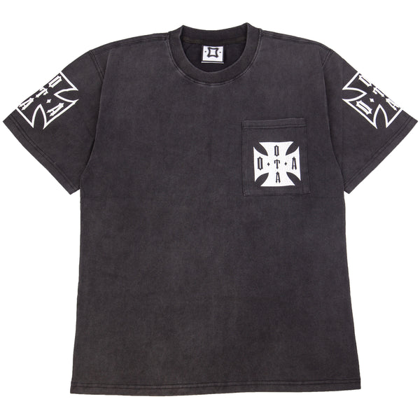 OTA Washed Black Choppa Pocket Tee