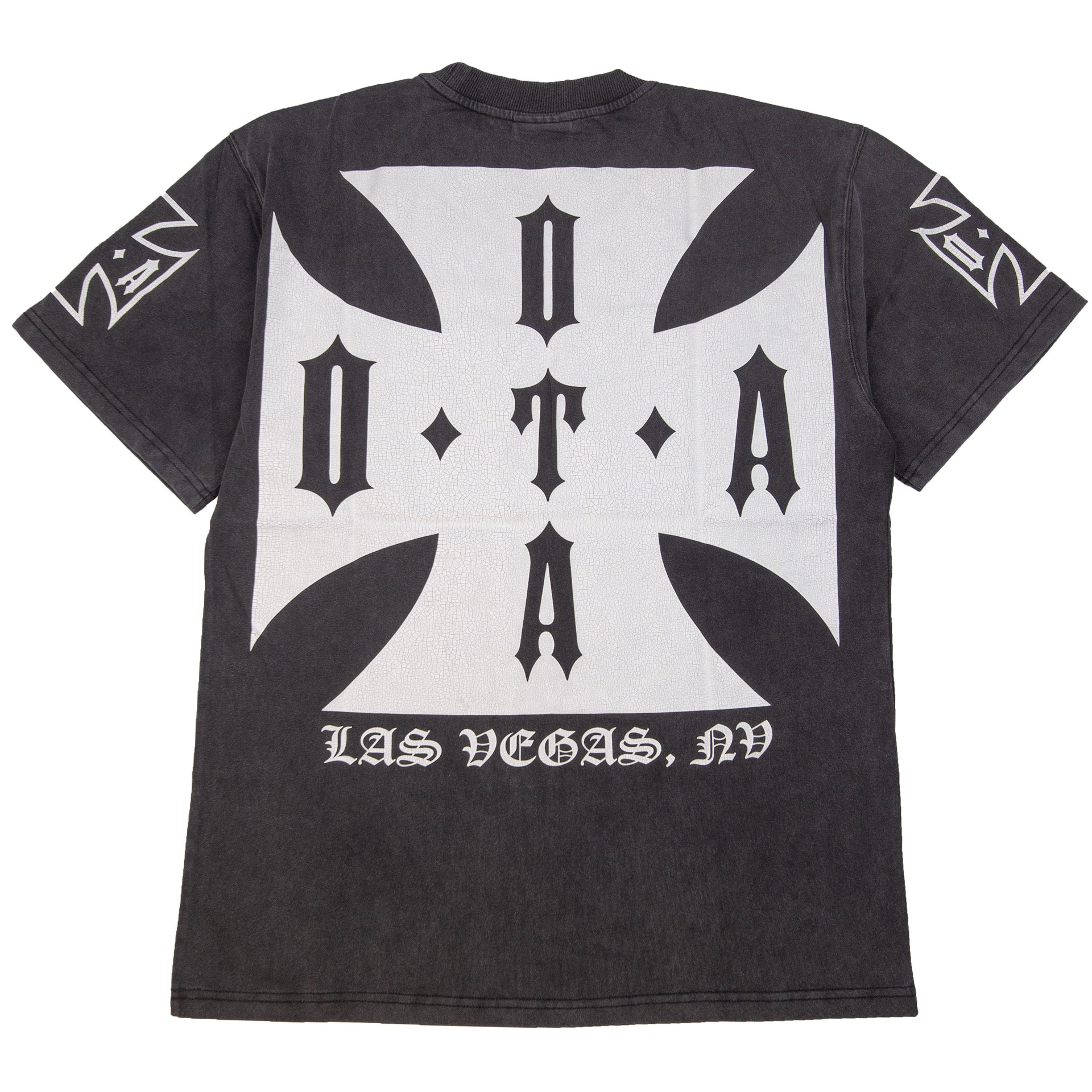OTA Washed Black Iron Cross Pocket Tee