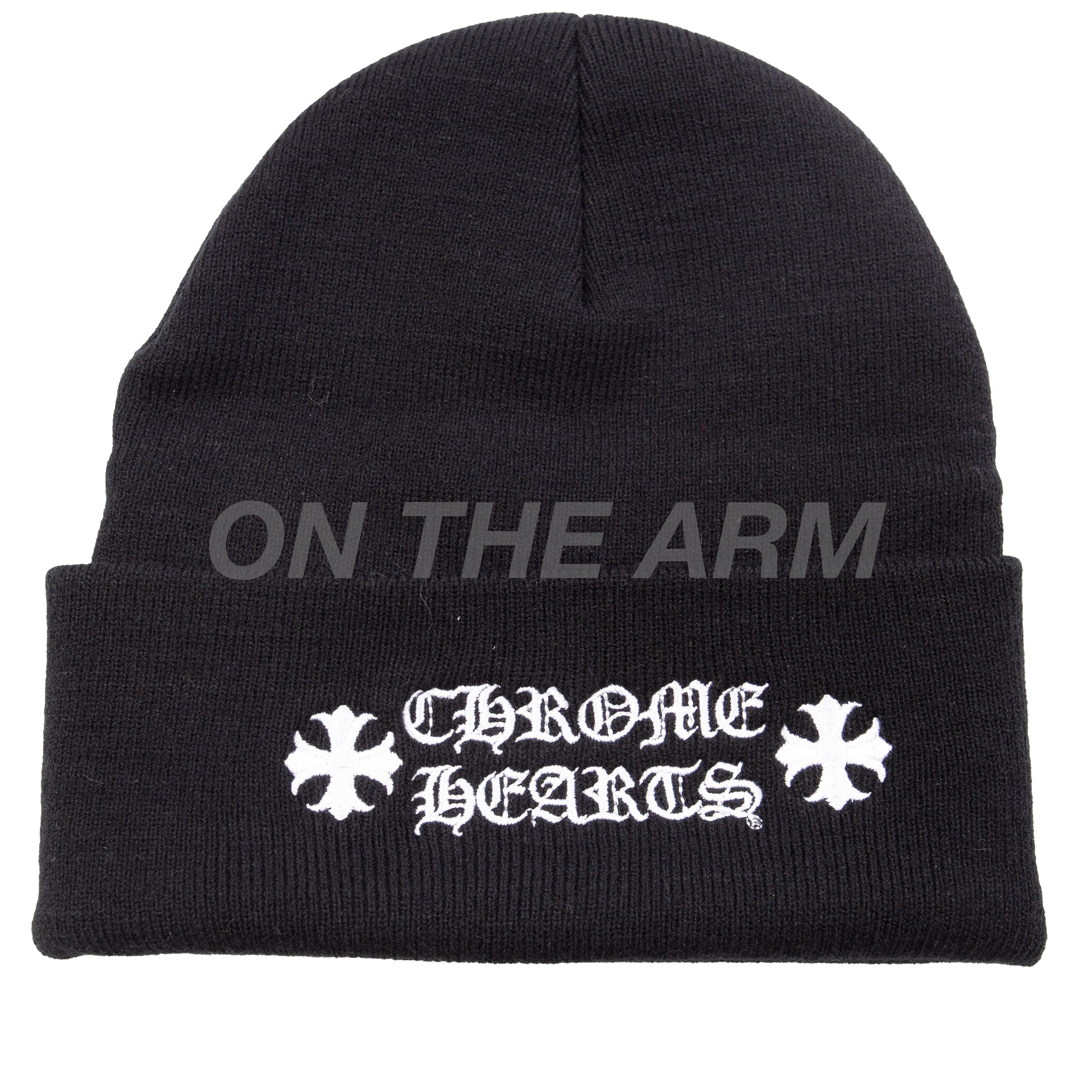 Chrome Hearts Black Beanie
