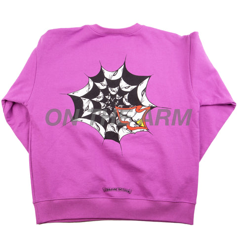 Chrome Hearts Purple Matty Boy Crew