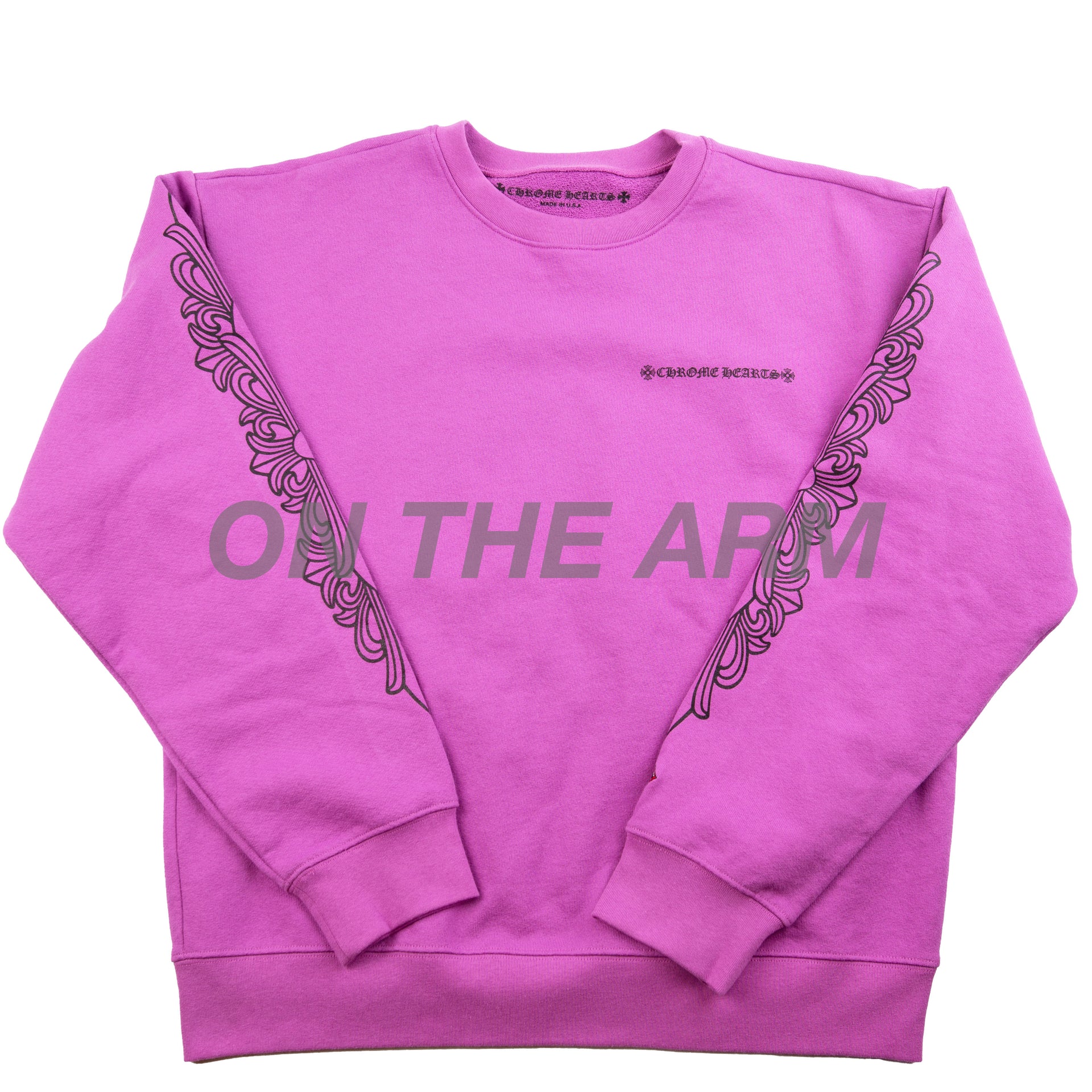 Chrome Hearts Purple Matty Boy Crew