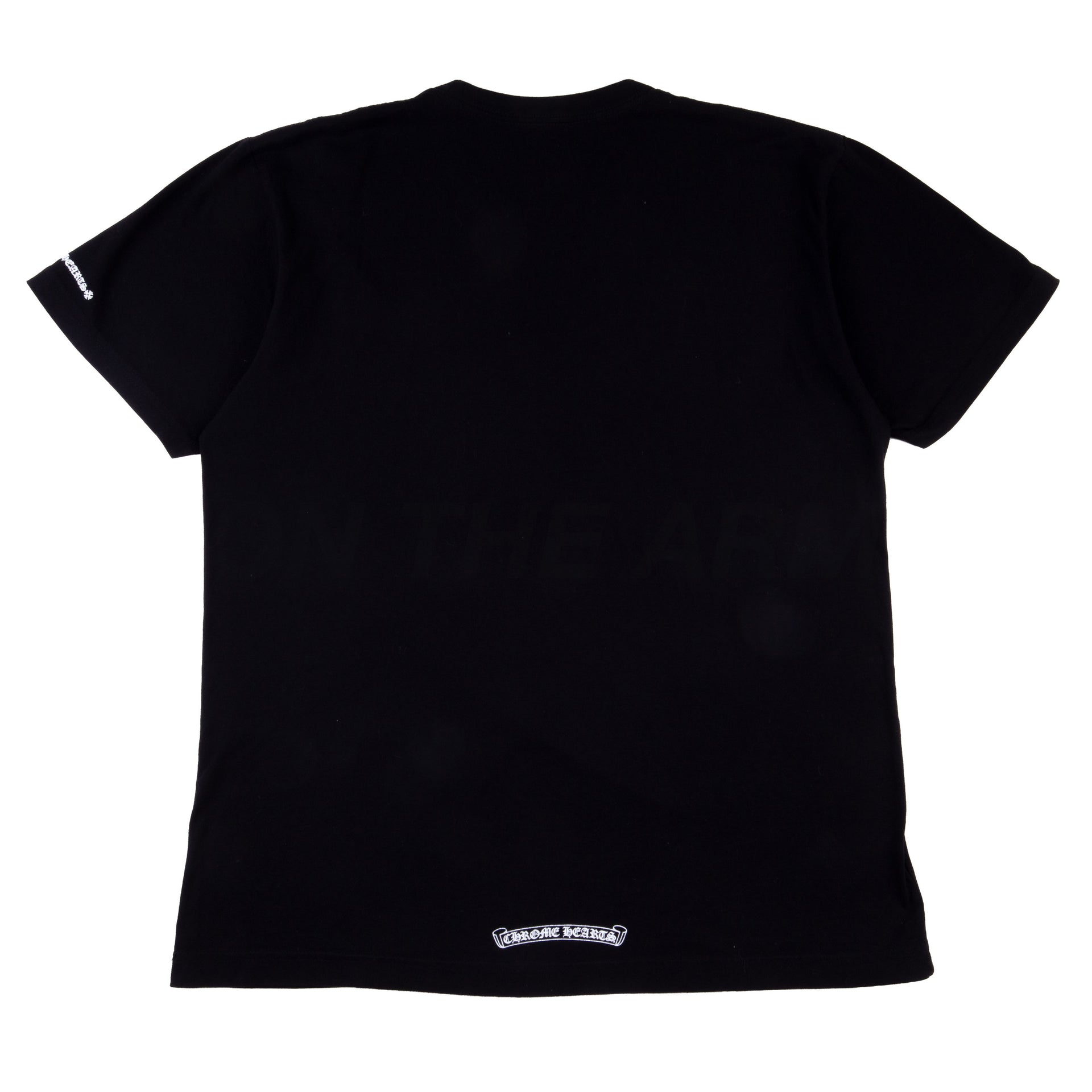 Chrome Hearts Black Neck Logo Pocket Tee PRE-OWNED