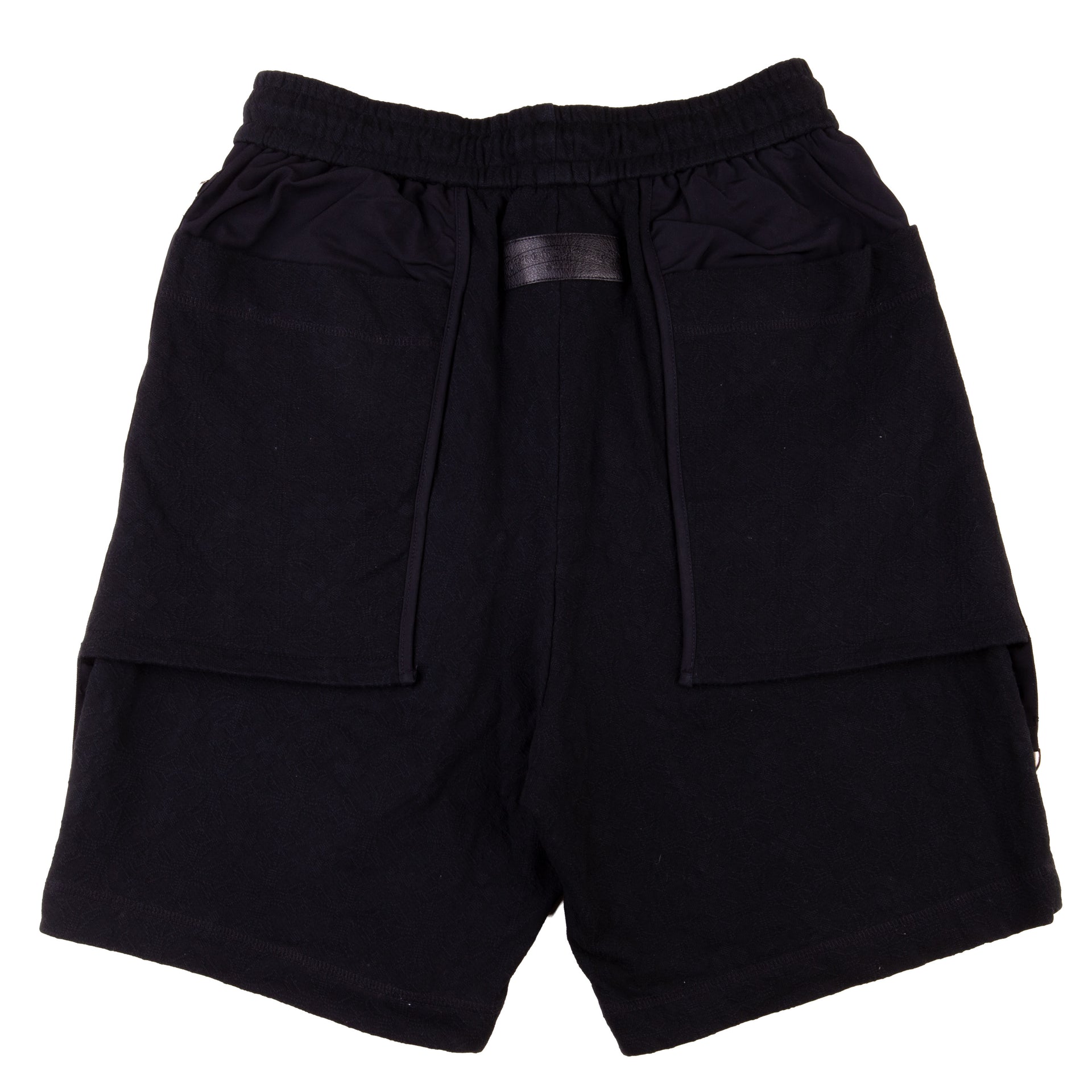 Chrome Hearts Black Jacquard Cross Embellished Shorts PRE-OWNED