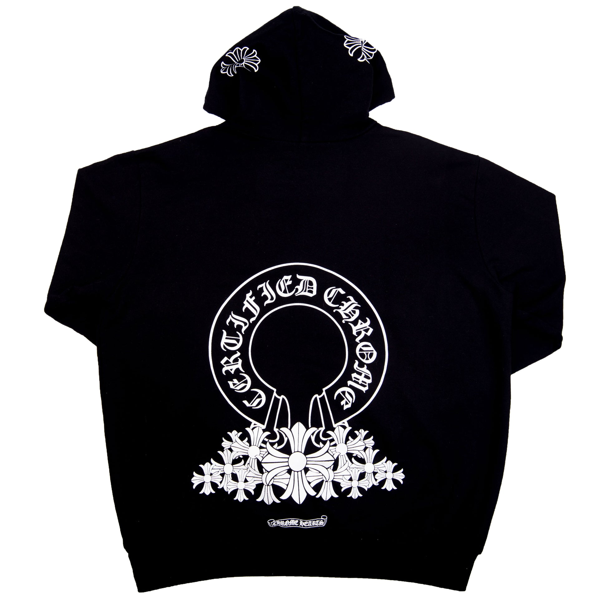 Chrome Hearts Black Certified Lover Boy Hoodie PRE-OWNED