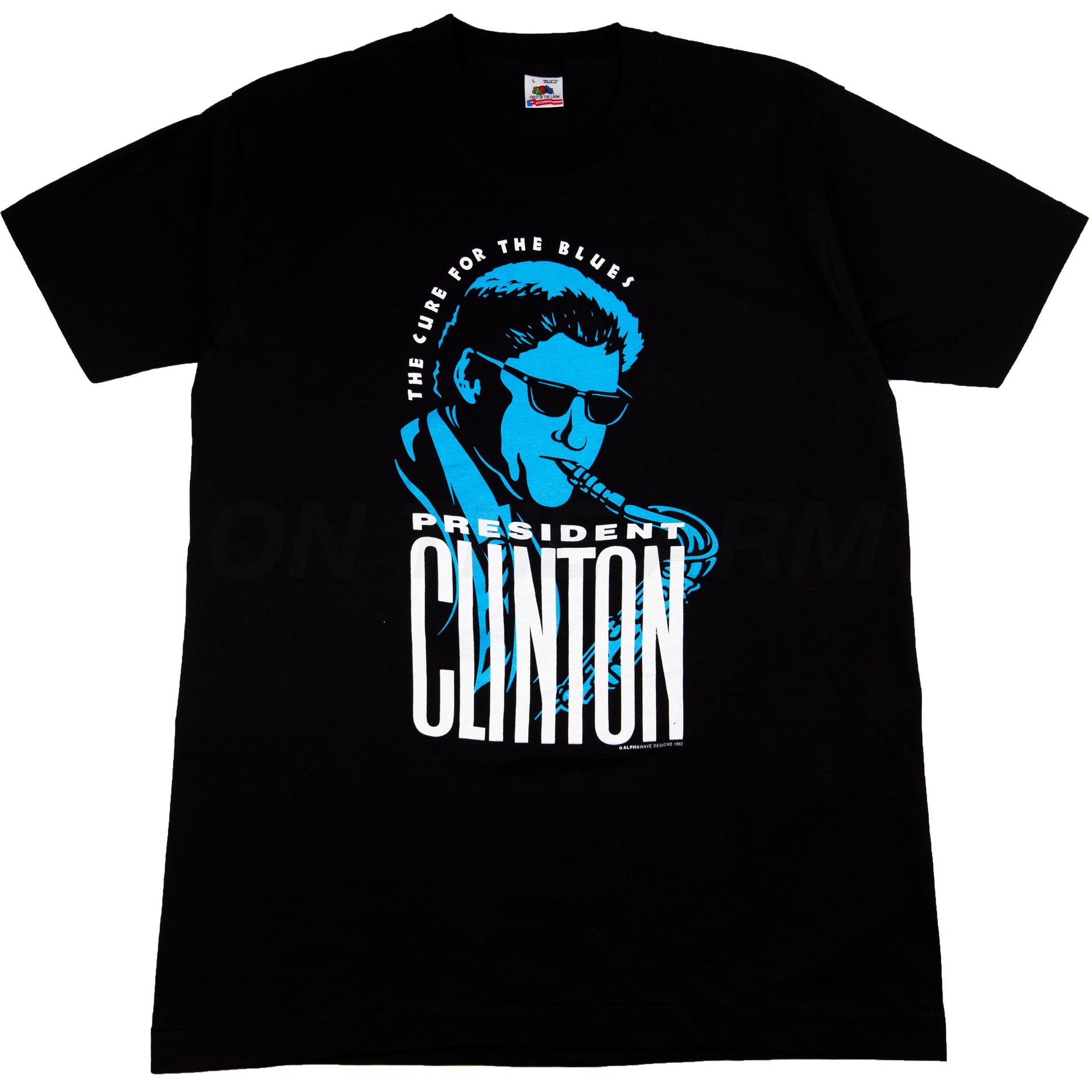 Vintage Black Cure For The Blues Clinton Tee (1992)