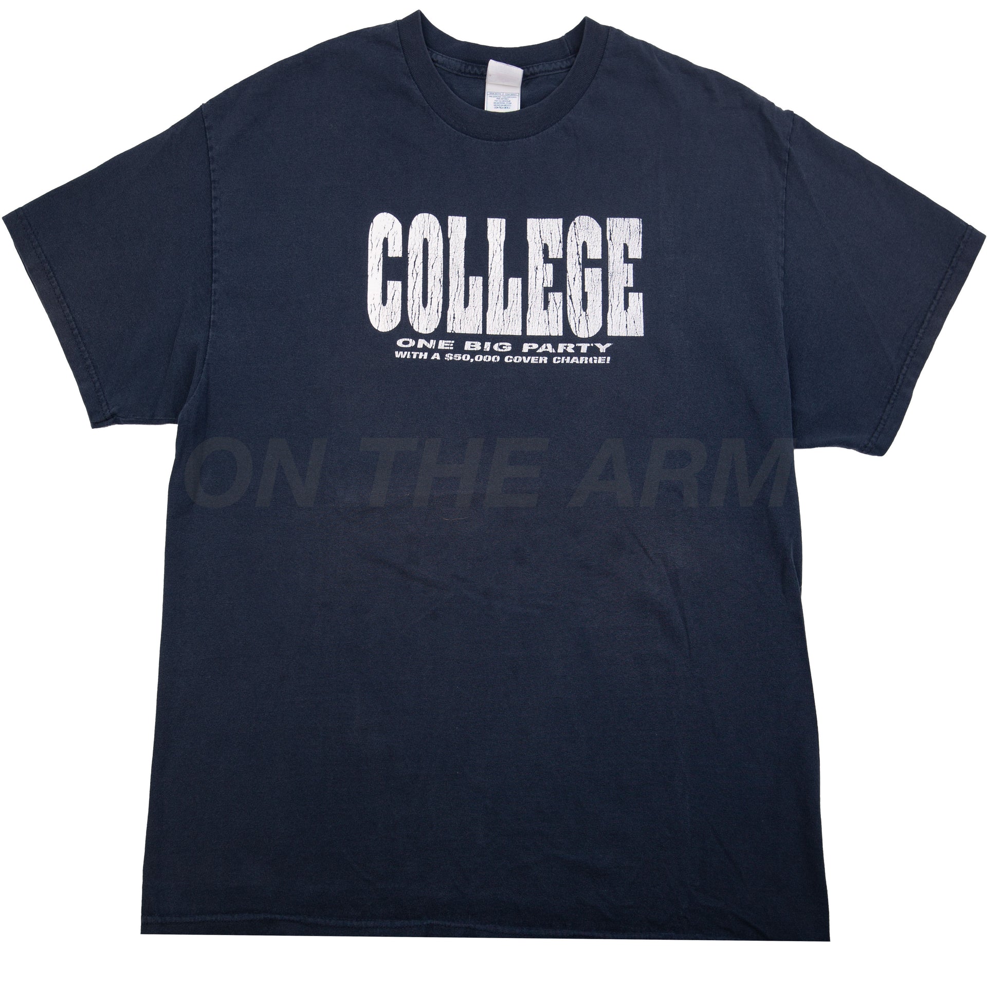 Vintage Navy College Tee (2000's)