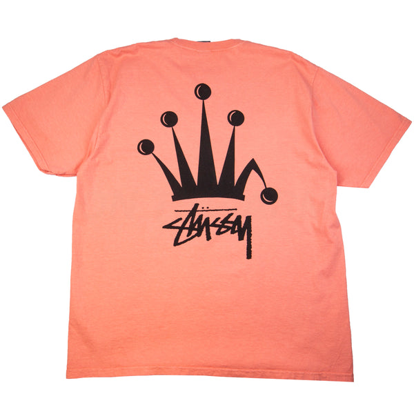 Stussy Coral Crown Logo Tee