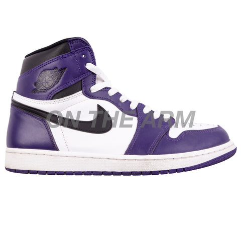 Nike Court Purple 2.0 Air Jordan 1 PRE-OWNED