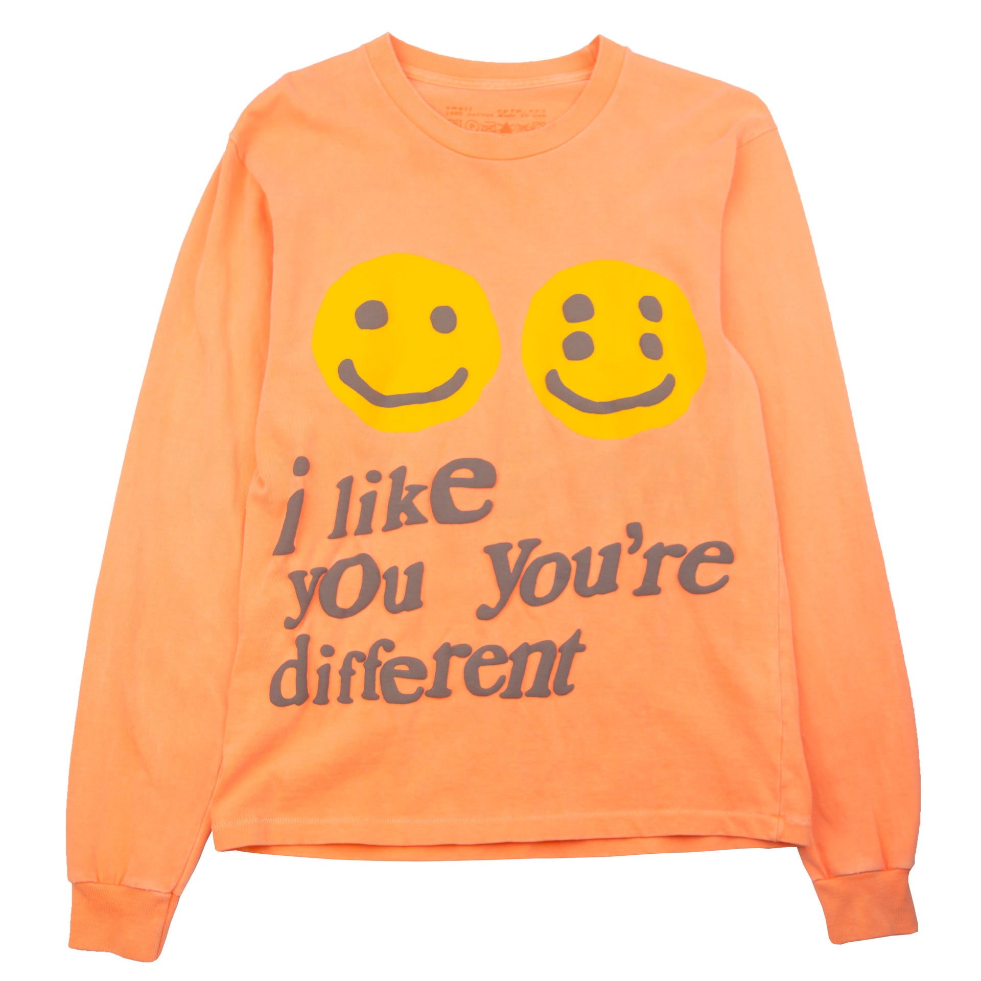 Cactus Plant Flea Market Orange I Like You L/S PRE-OWNED